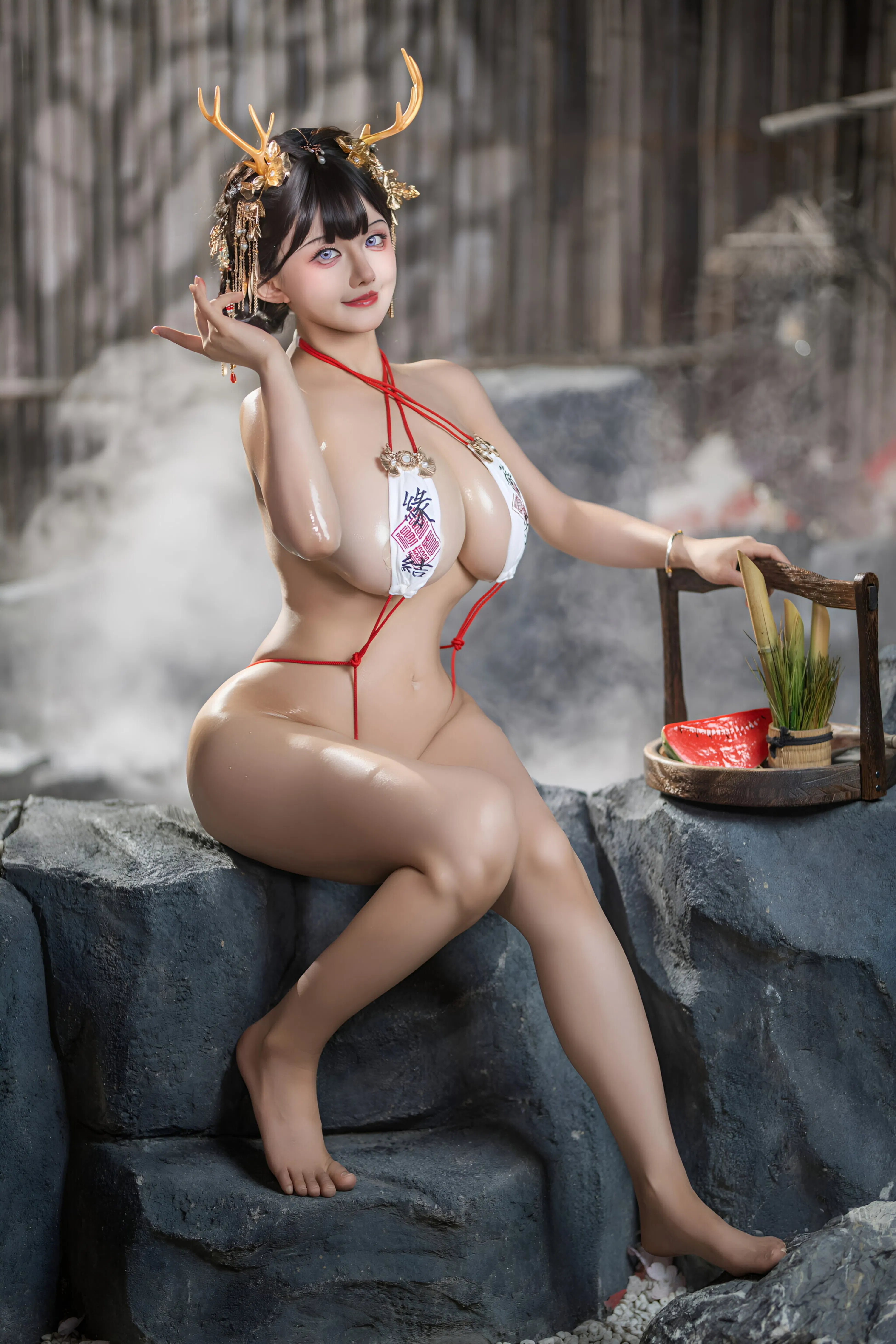 [Cosplay] 虎牙古阿扎 - 泉之龙精灵