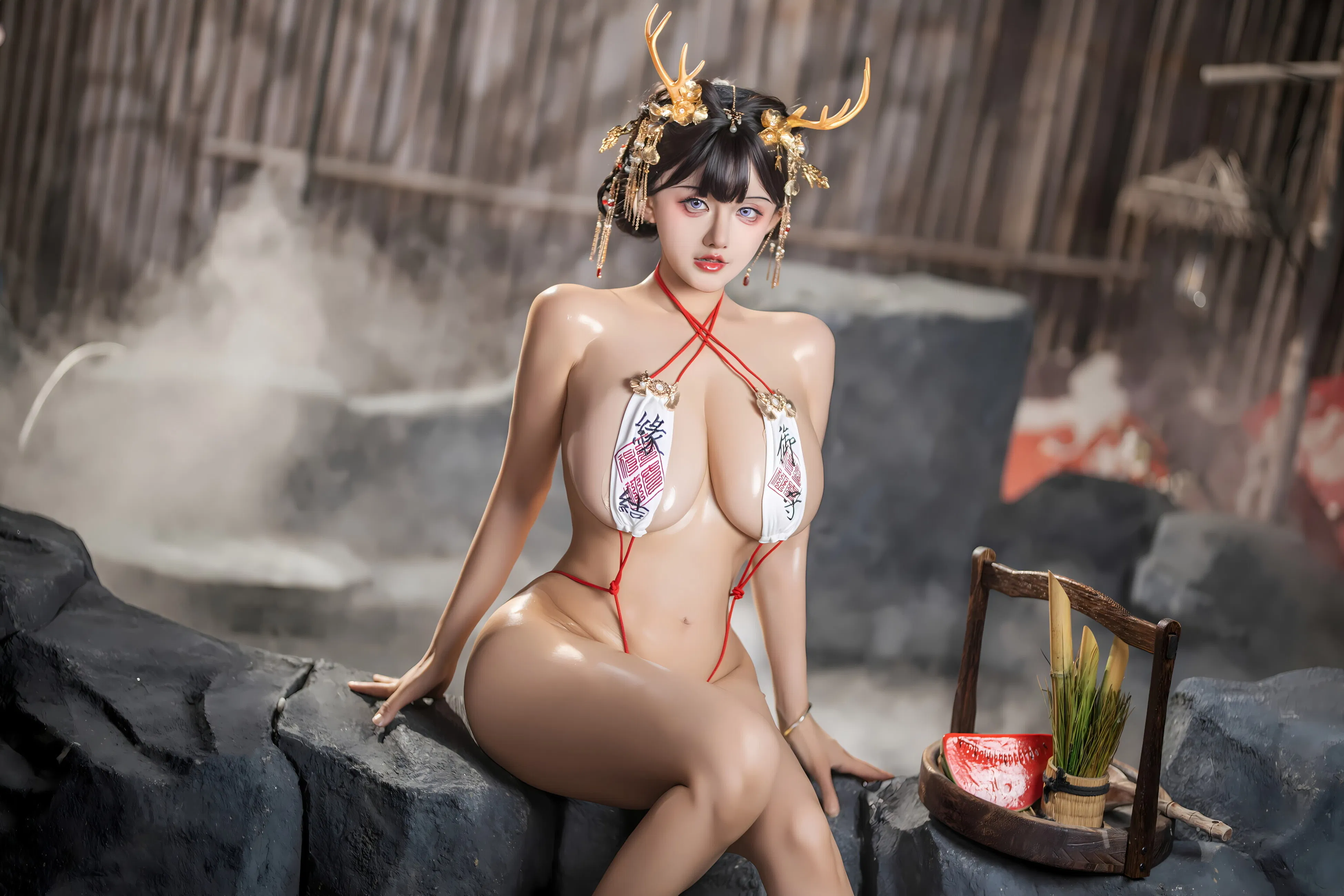 [Cosplay] 虎牙古阿扎 - 泉之龙精灵