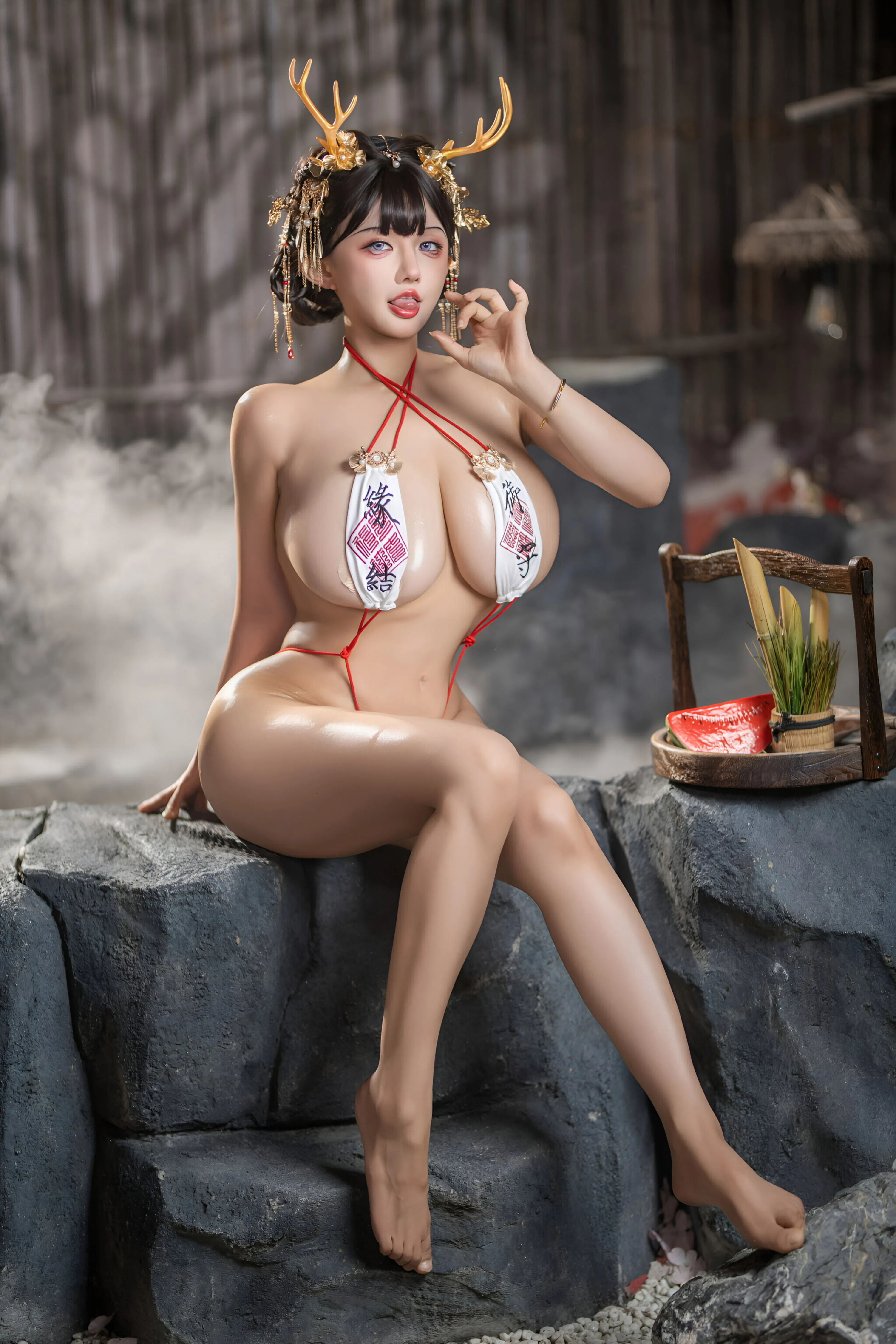 [Cosplay] 虎牙古阿扎 - 泉之龙精灵