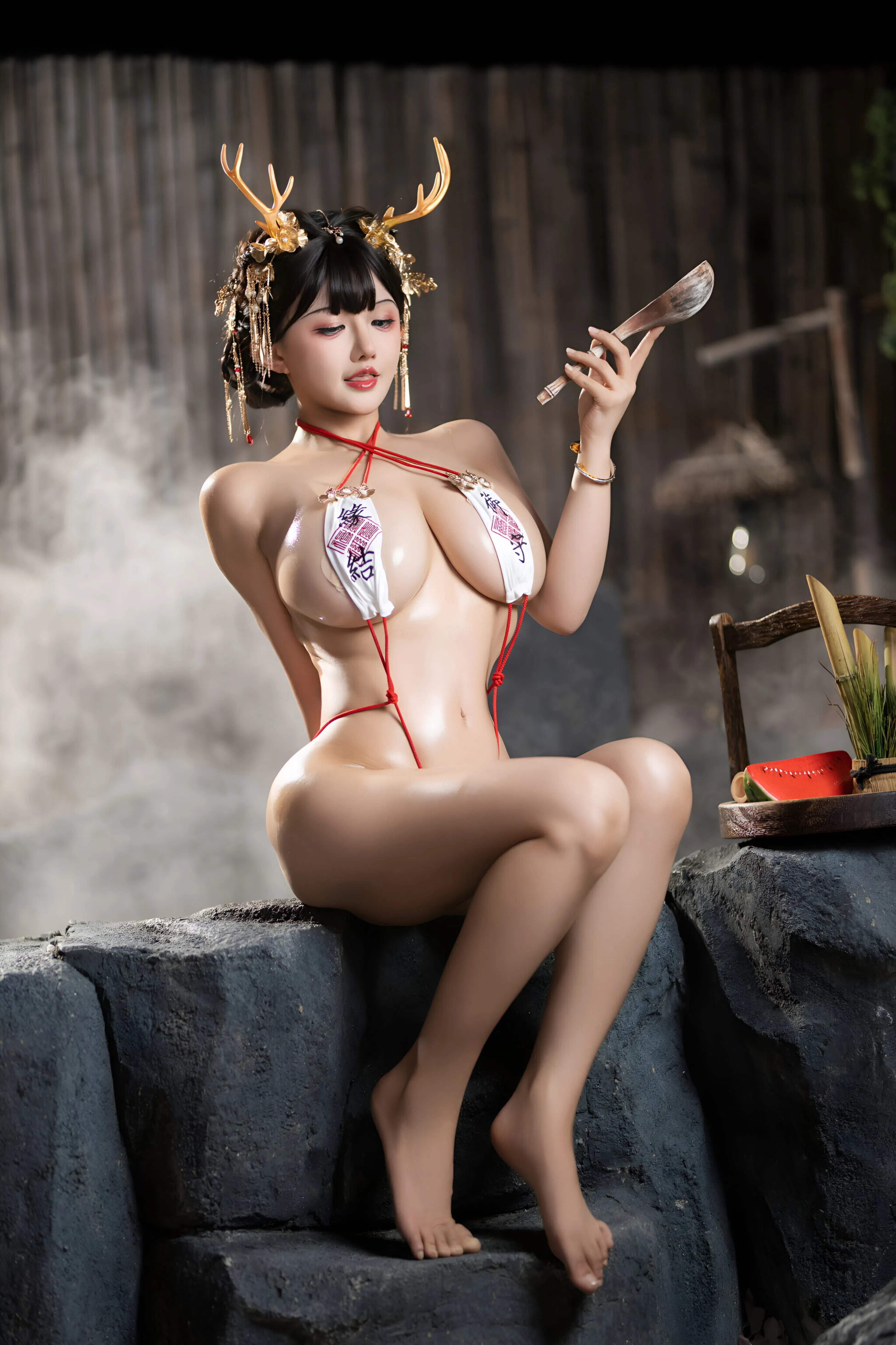 [Cosplay] 虎牙古阿扎 - 泉之龙精灵