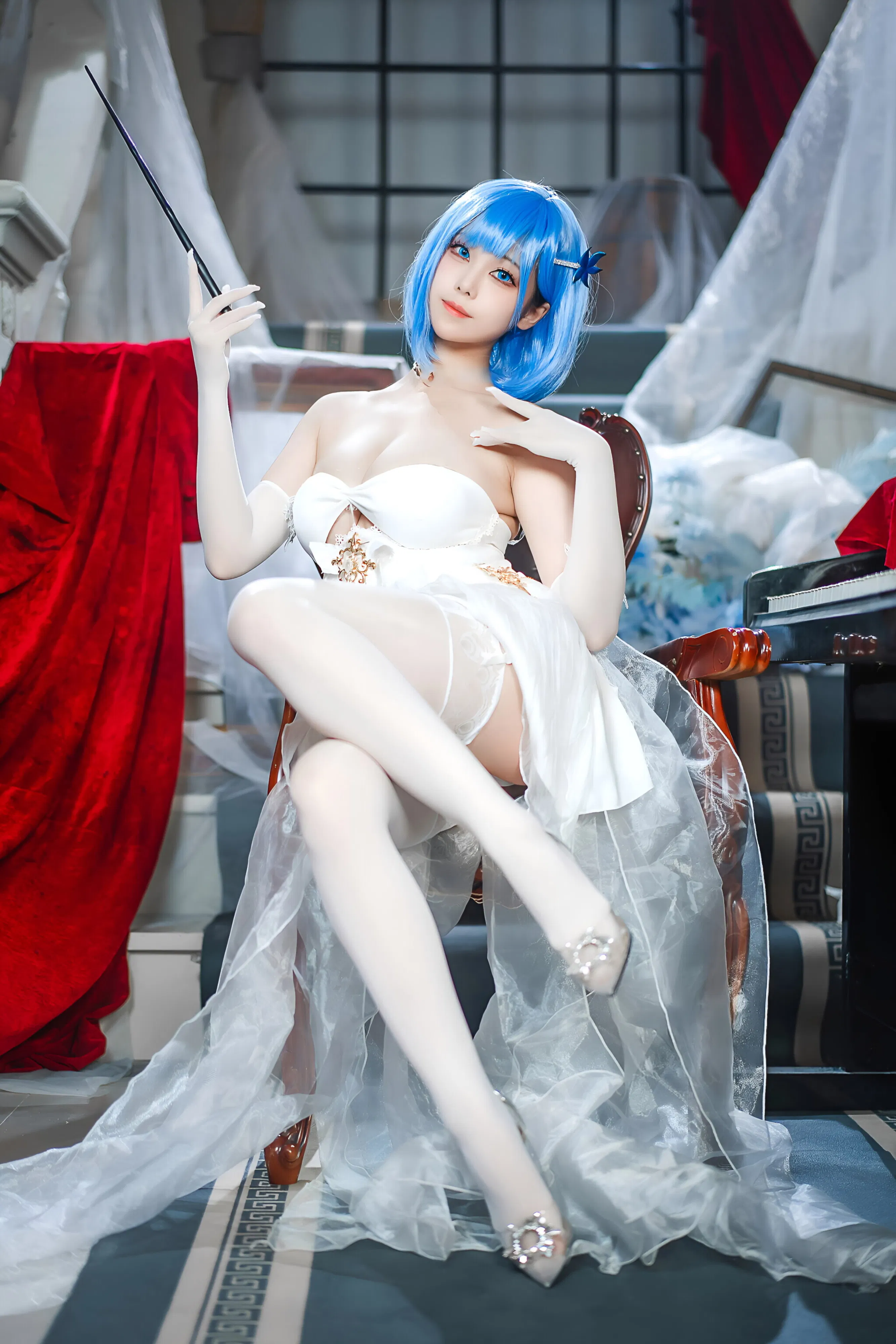 [Cosplay] 蜜汁猫裘 - 碧蓝航线 恰巴耶夫白骑兵