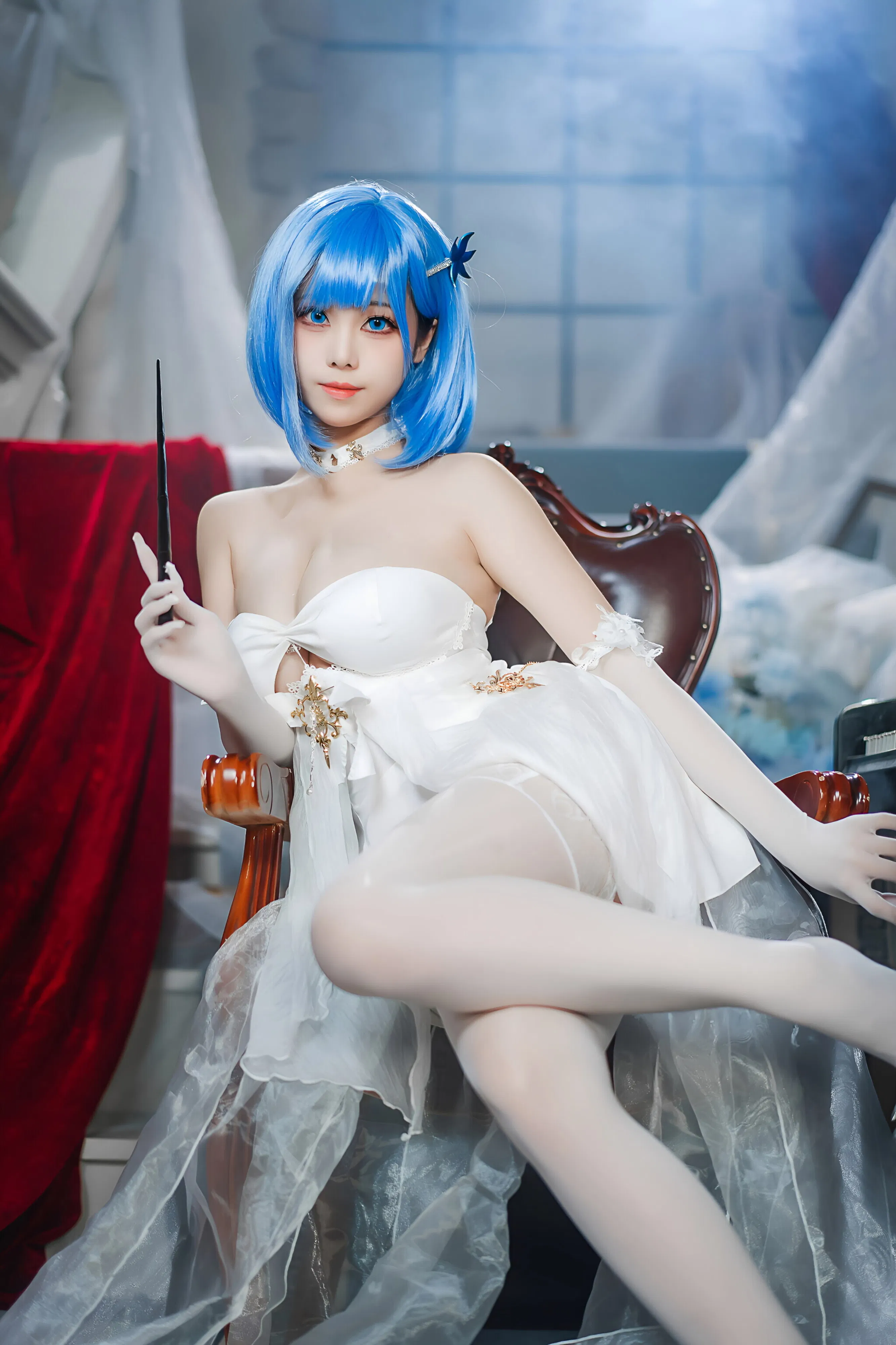 [Cosplay] 蜜汁猫裘 - 碧蓝航线 恰巴耶夫白骑兵