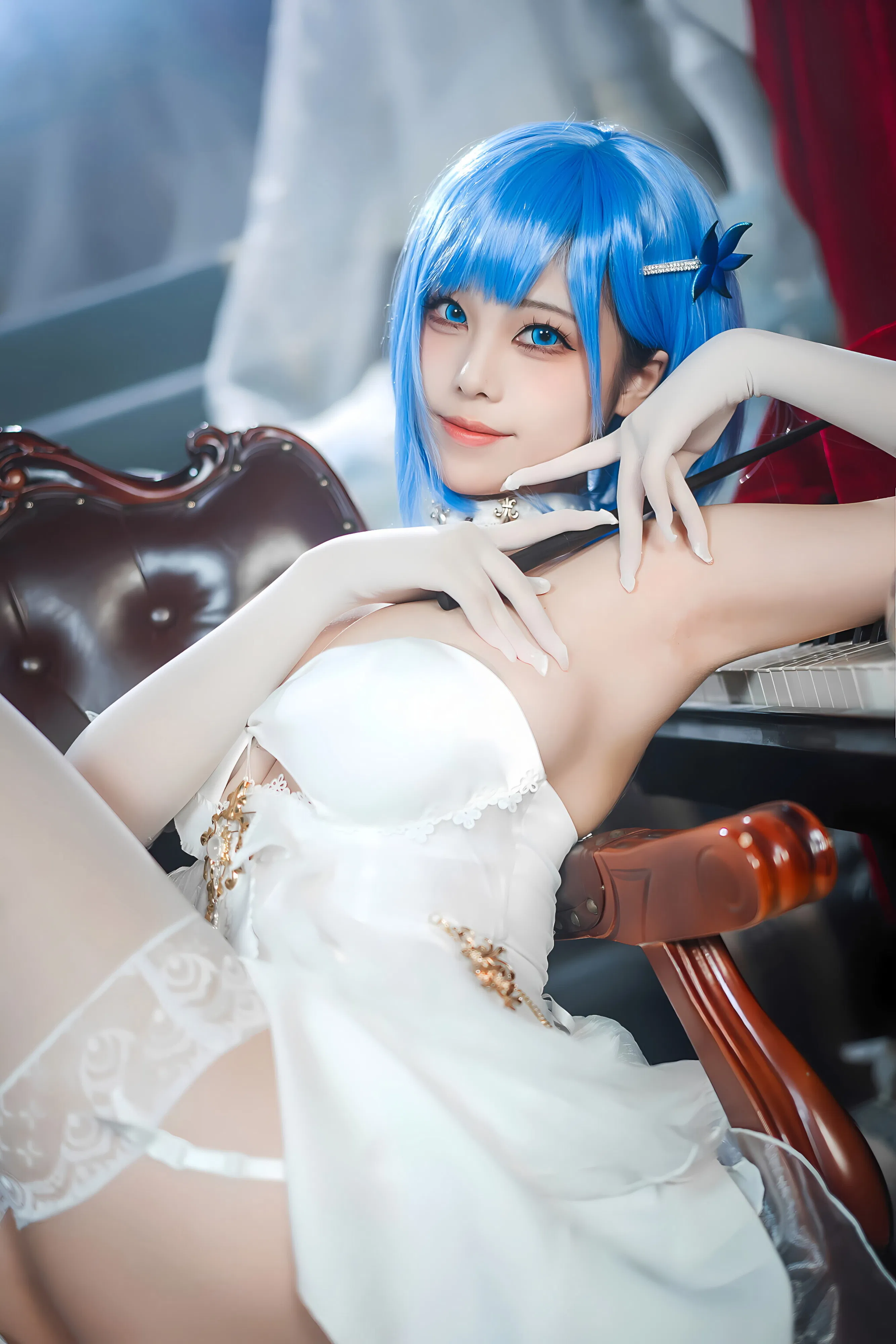 [Cosplay] 蜜汁猫裘 - 碧蓝航线 恰巴耶夫白骑兵