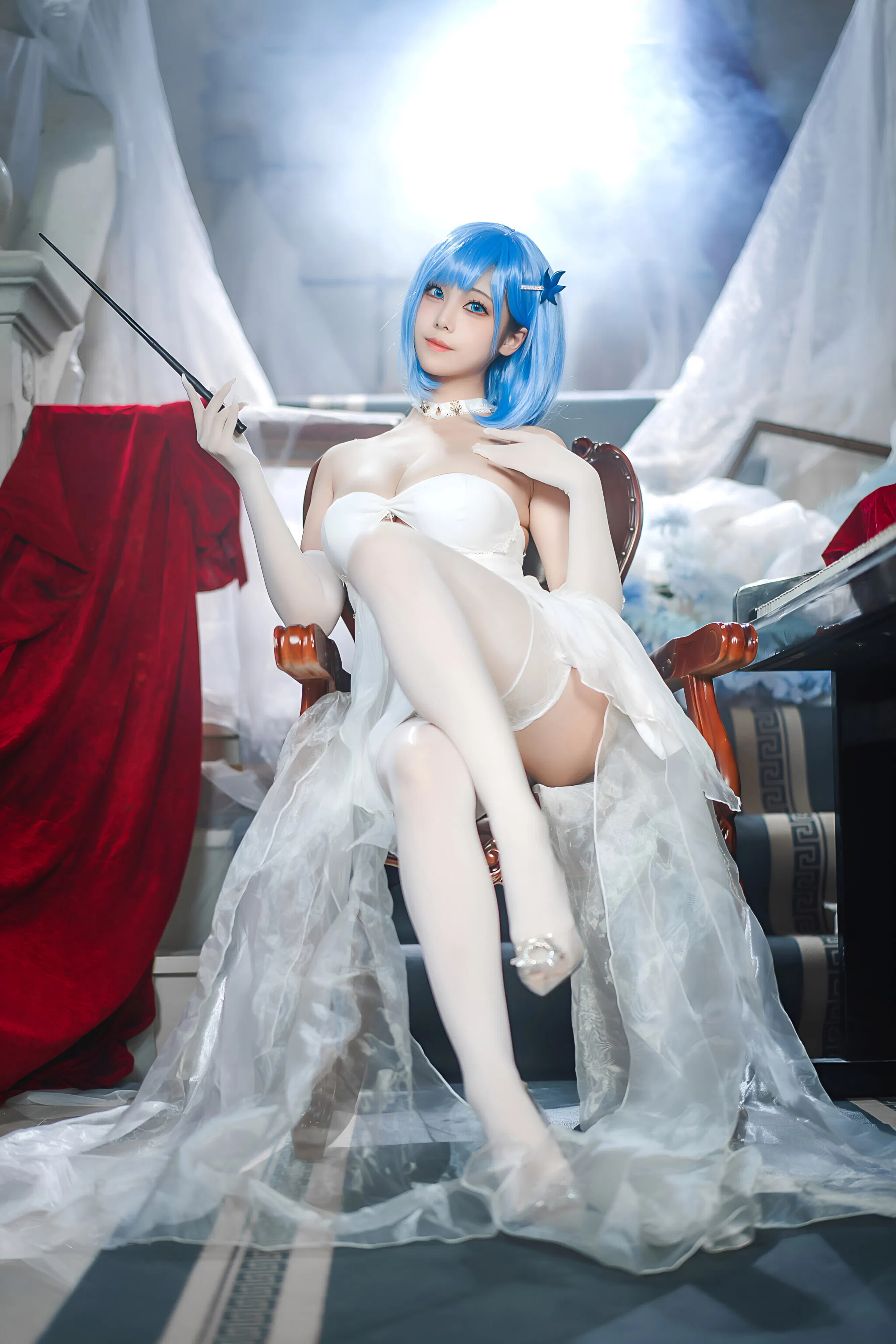 [Cosplay] 蜜汁猫裘 - 碧蓝航线 恰巴耶夫白骑兵
