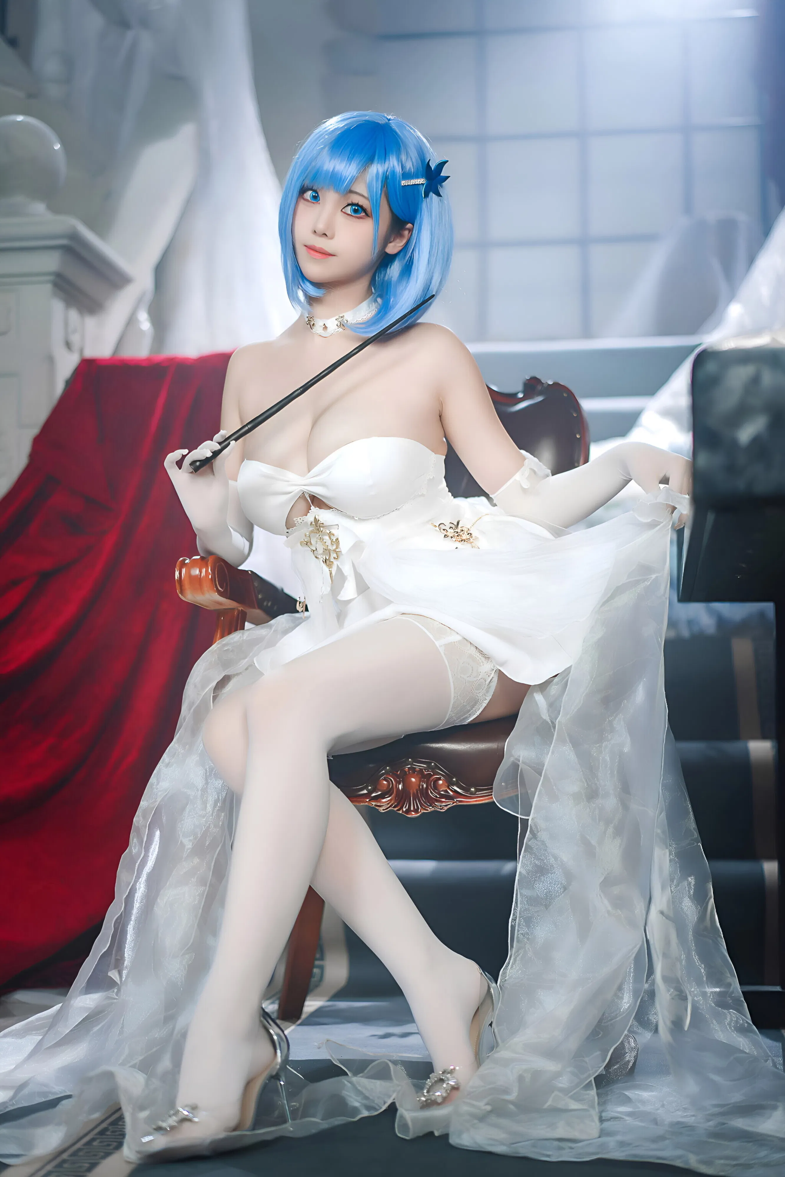 [Cosplay] 蜜汁猫裘 - 碧蓝航线 恰巴耶夫白骑兵