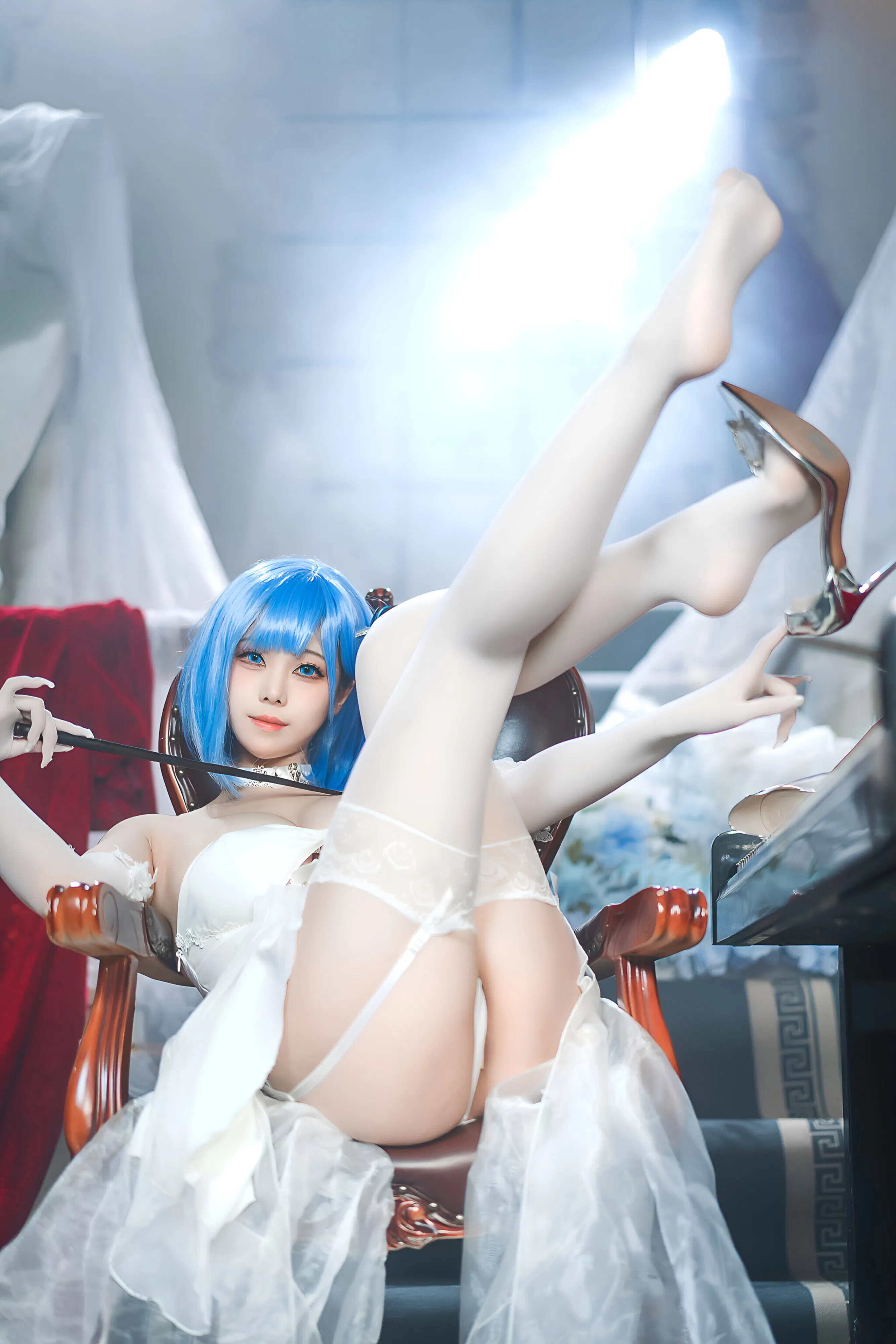 [Cosplay] 蜜汁猫裘 - 碧蓝航线 恰巴耶夫白骑兵