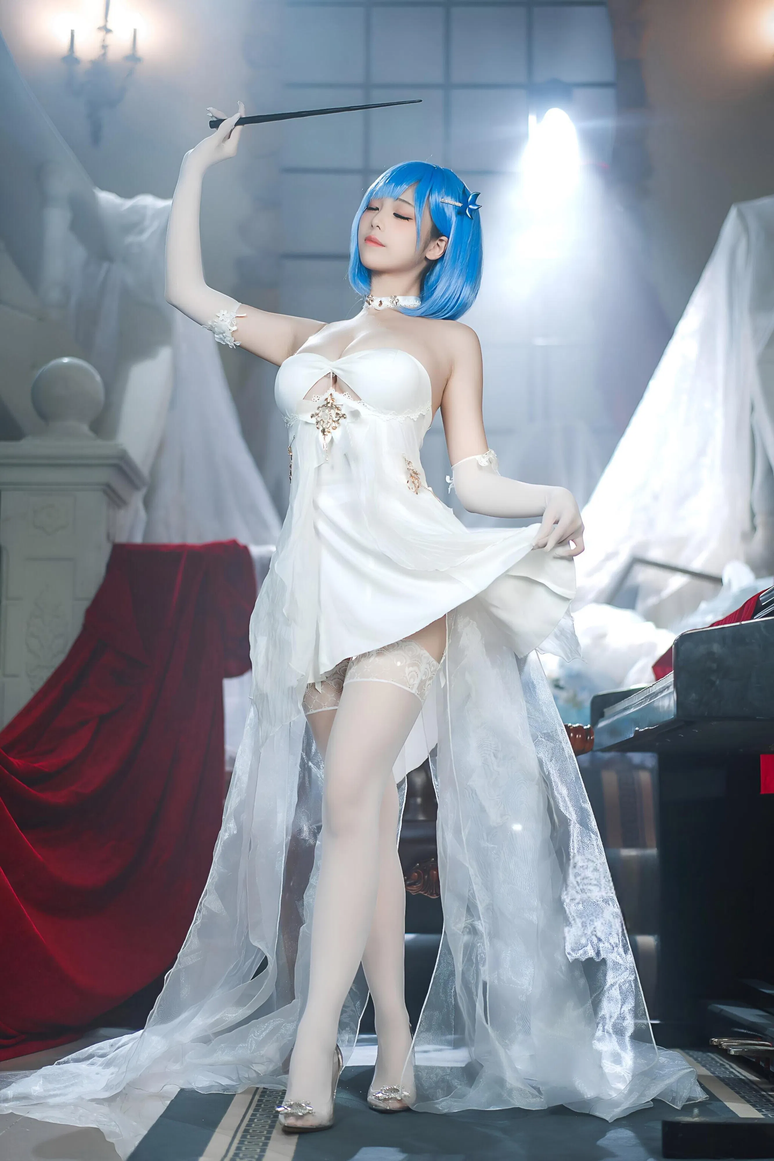 [Cosplay] 蜜汁猫裘 - 碧蓝航线 恰巴耶夫白骑兵