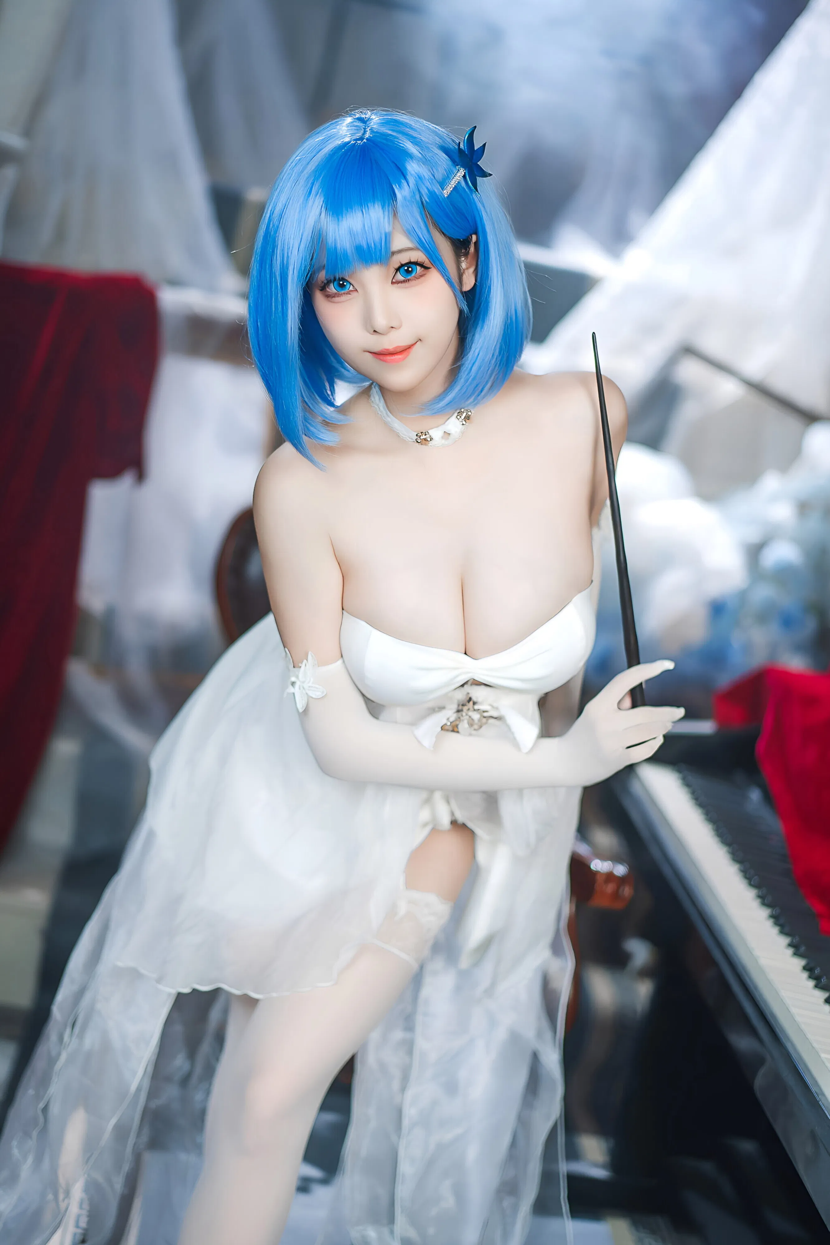 [Cosplay] 蜜汁猫裘 - 碧蓝航线 恰巴耶夫白骑兵