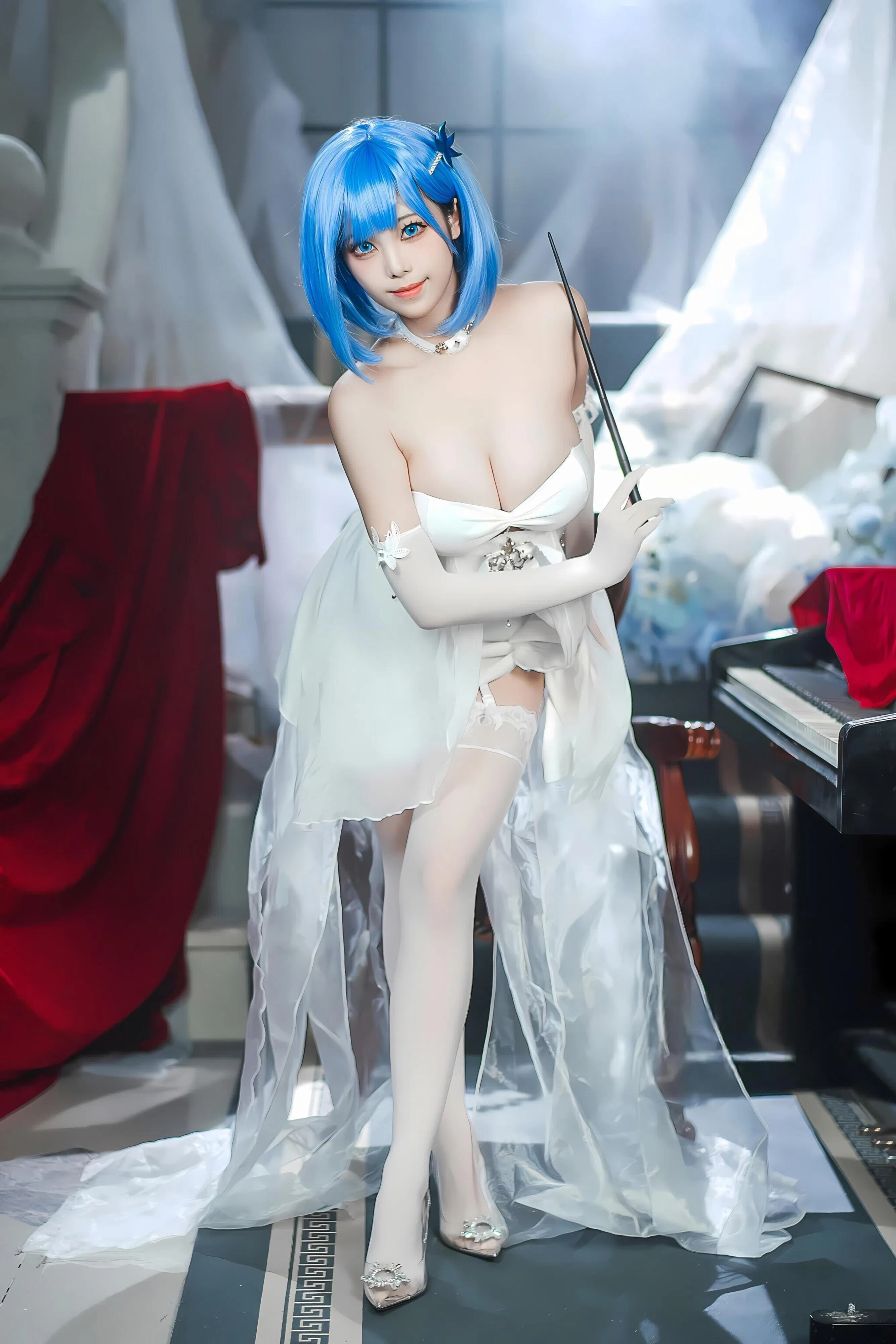 [Cosplay] 蜜汁猫裘 - 碧蓝航线 恰巴耶夫白骑兵