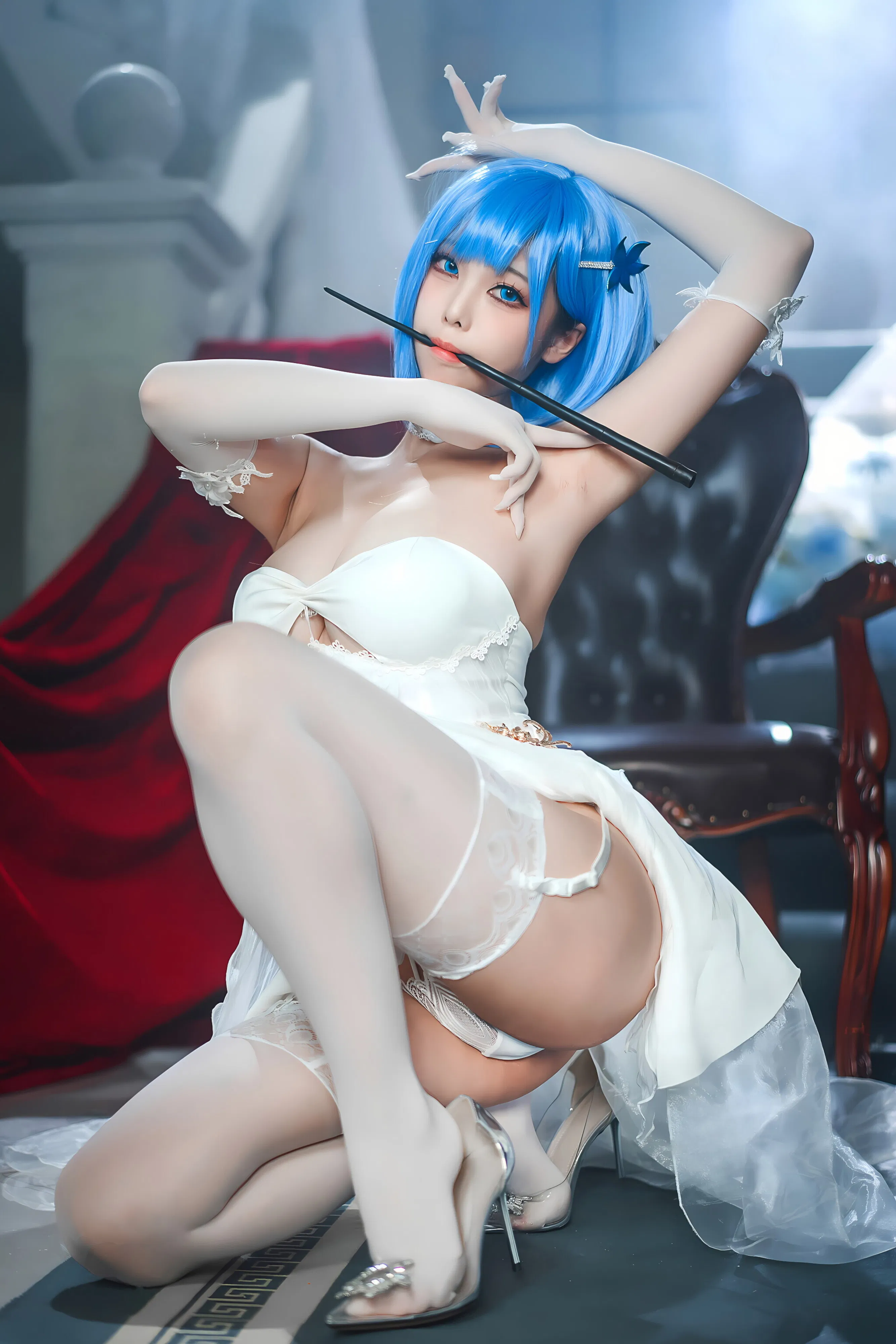 [Cosplay] 蜜汁猫裘 - 碧蓝航线 恰巴耶夫白骑兵