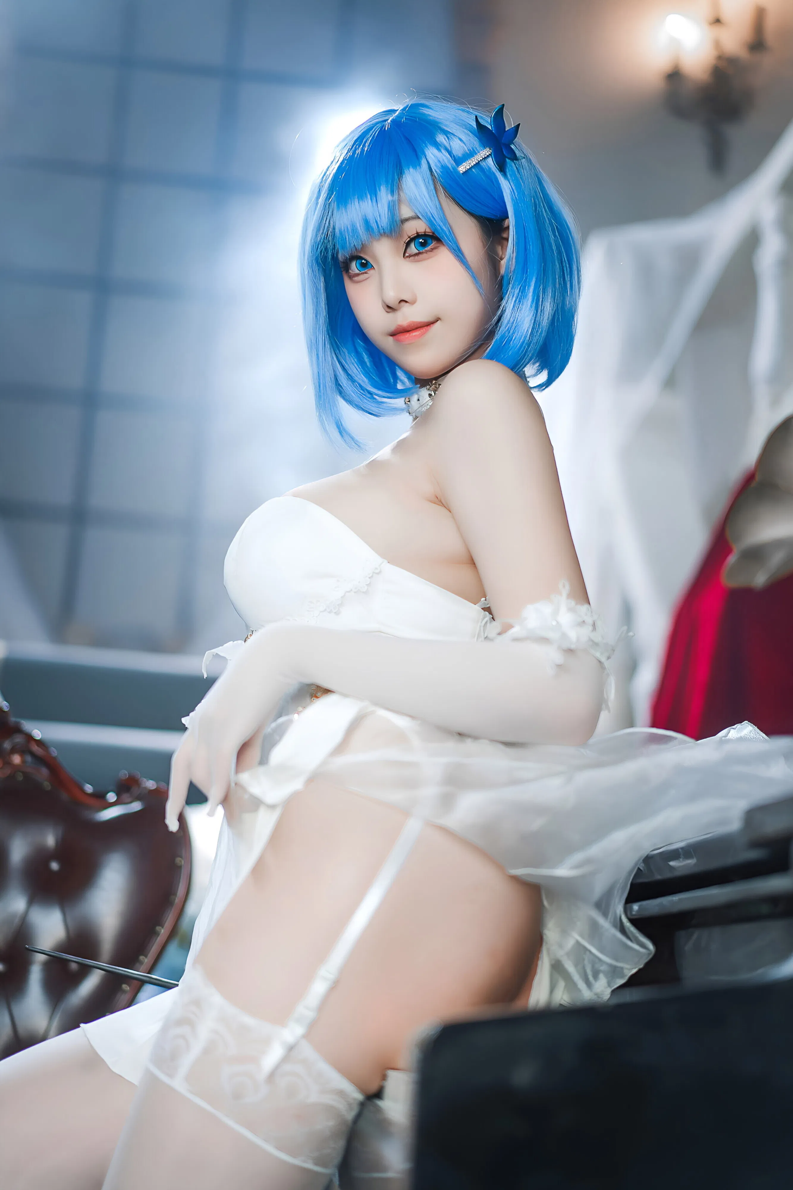 [Cosplay] 蜜汁猫裘 - 碧蓝航线 恰巴耶夫白骑兵