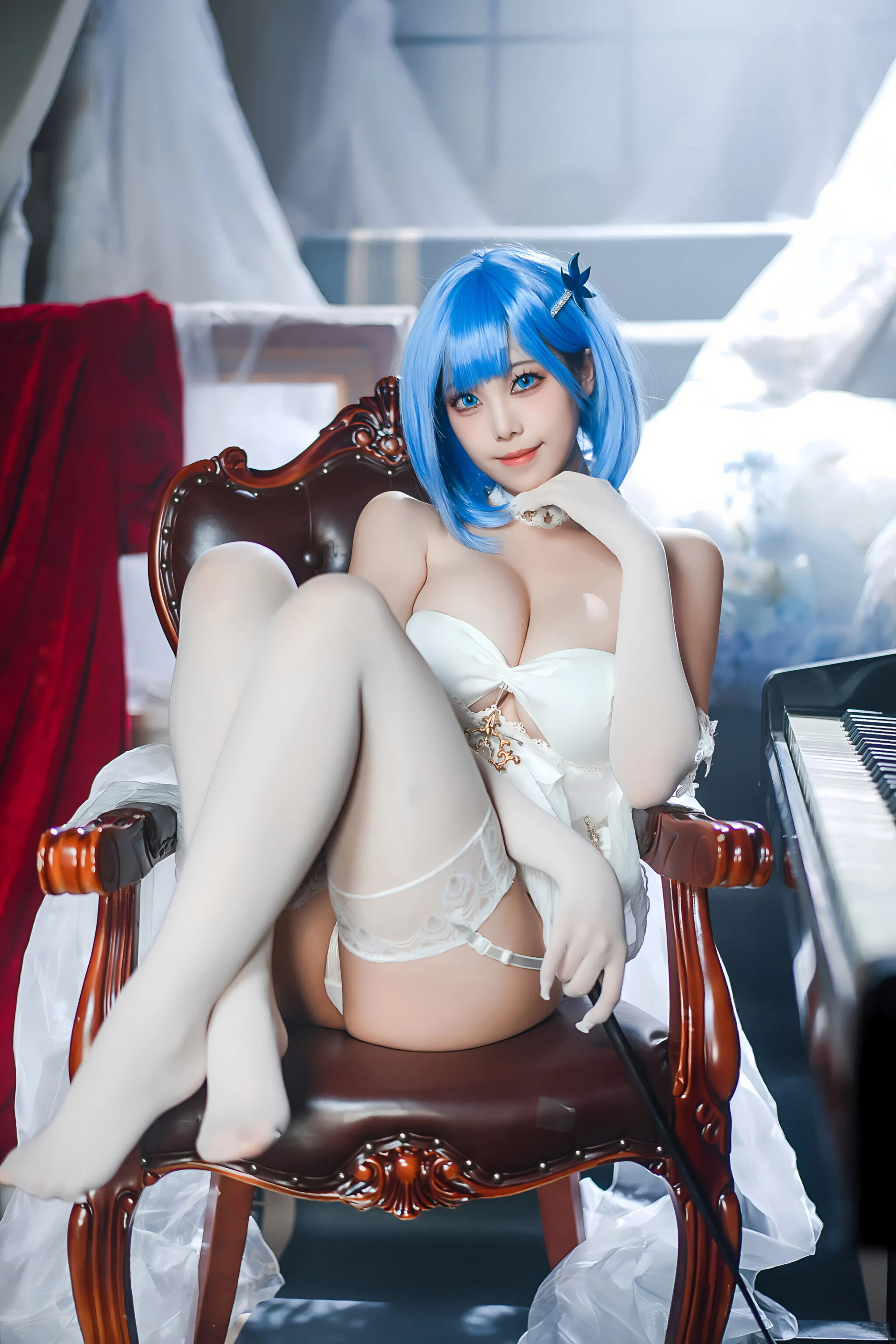 [Cosplay] 蜜汁猫裘 - 碧蓝航线 恰巴耶夫白骑兵