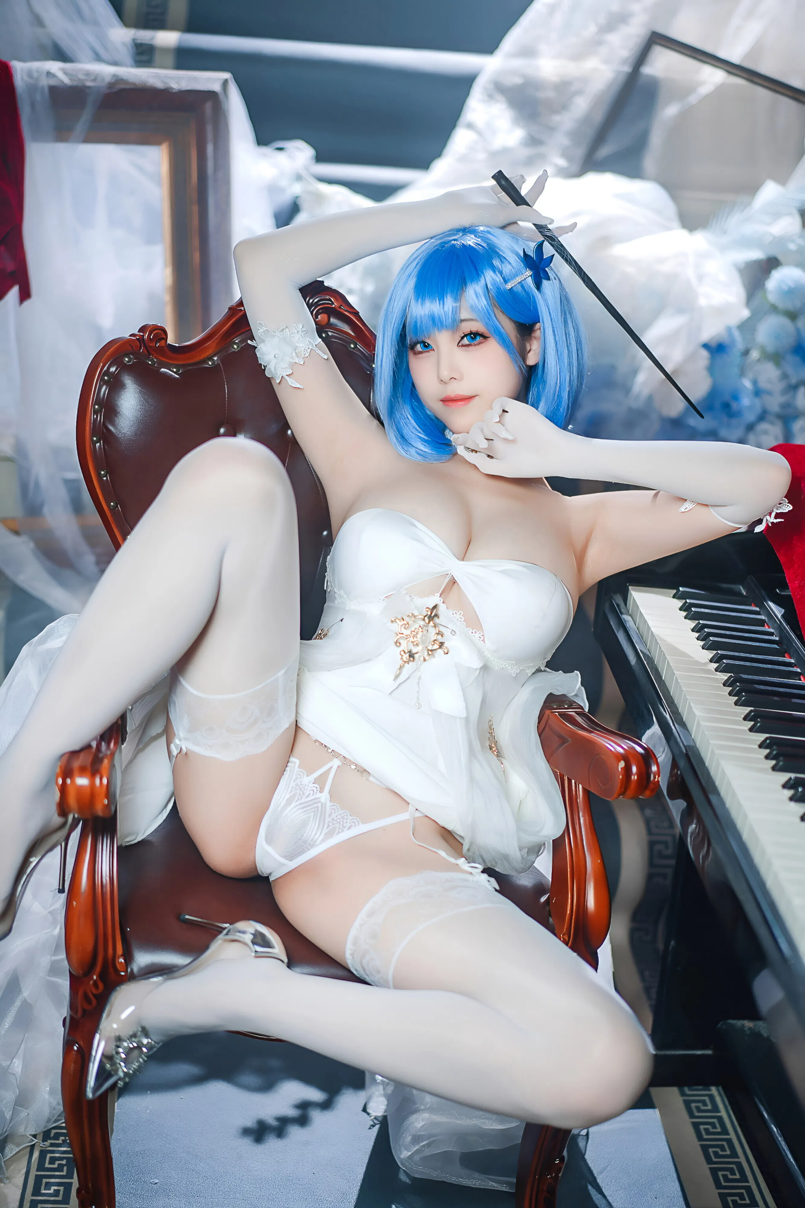 [Cosplay] 蜜汁猫裘 - 碧蓝航线 恰巴耶夫白骑兵