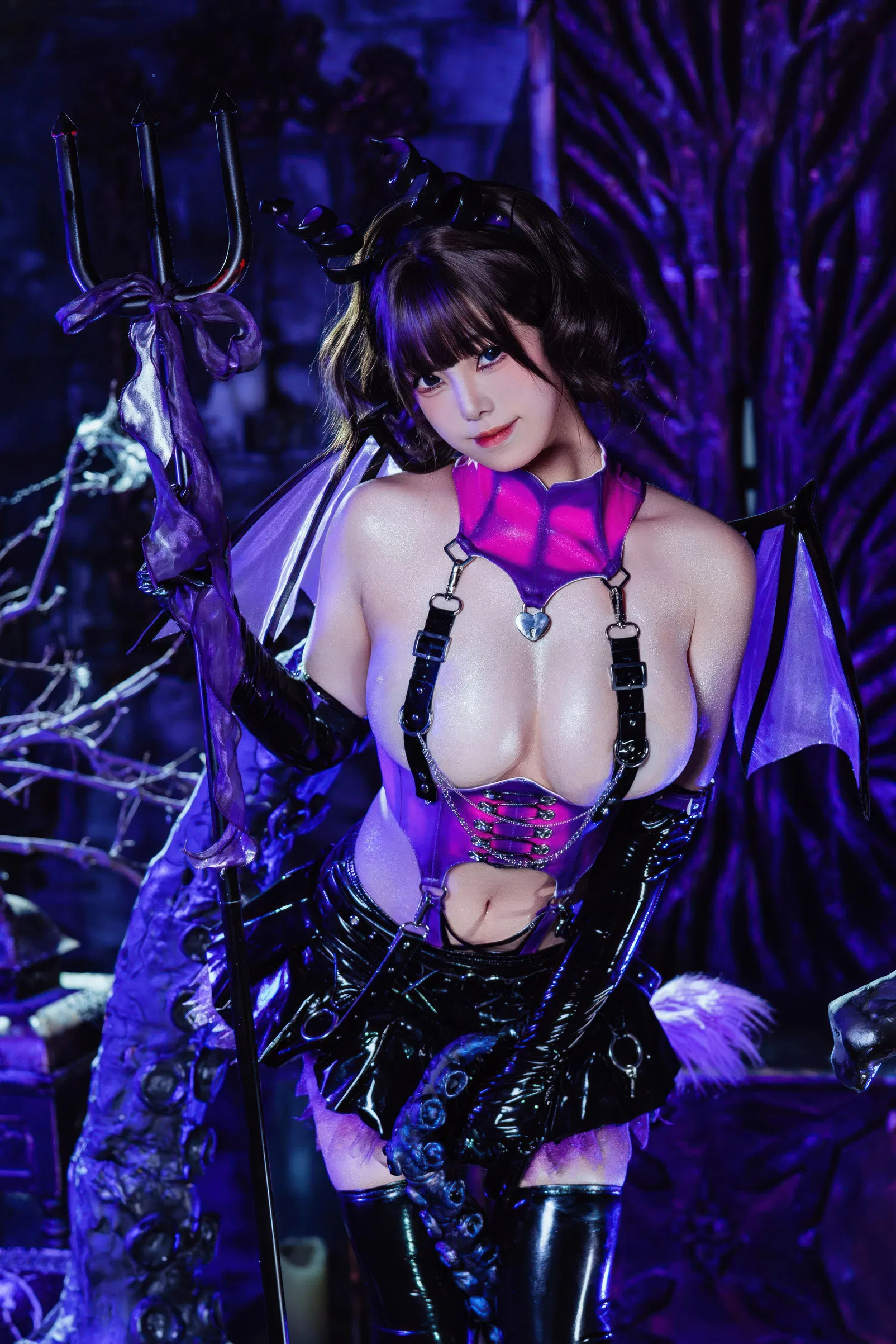 [Cosplay] 蜜汁猫裘 - 触手魅魔