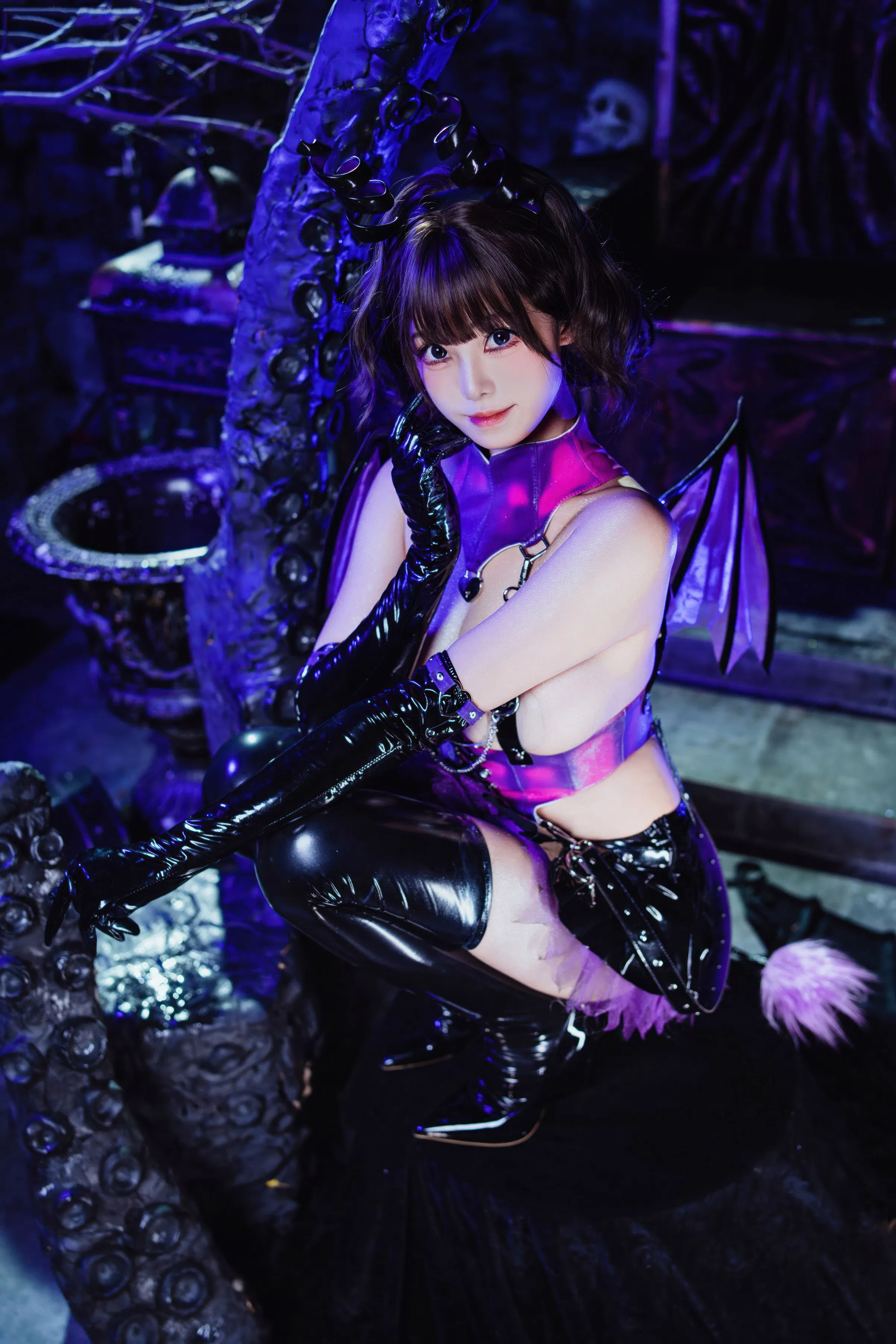 [Cosplay] 蜜汁猫裘 - 触手魅魔