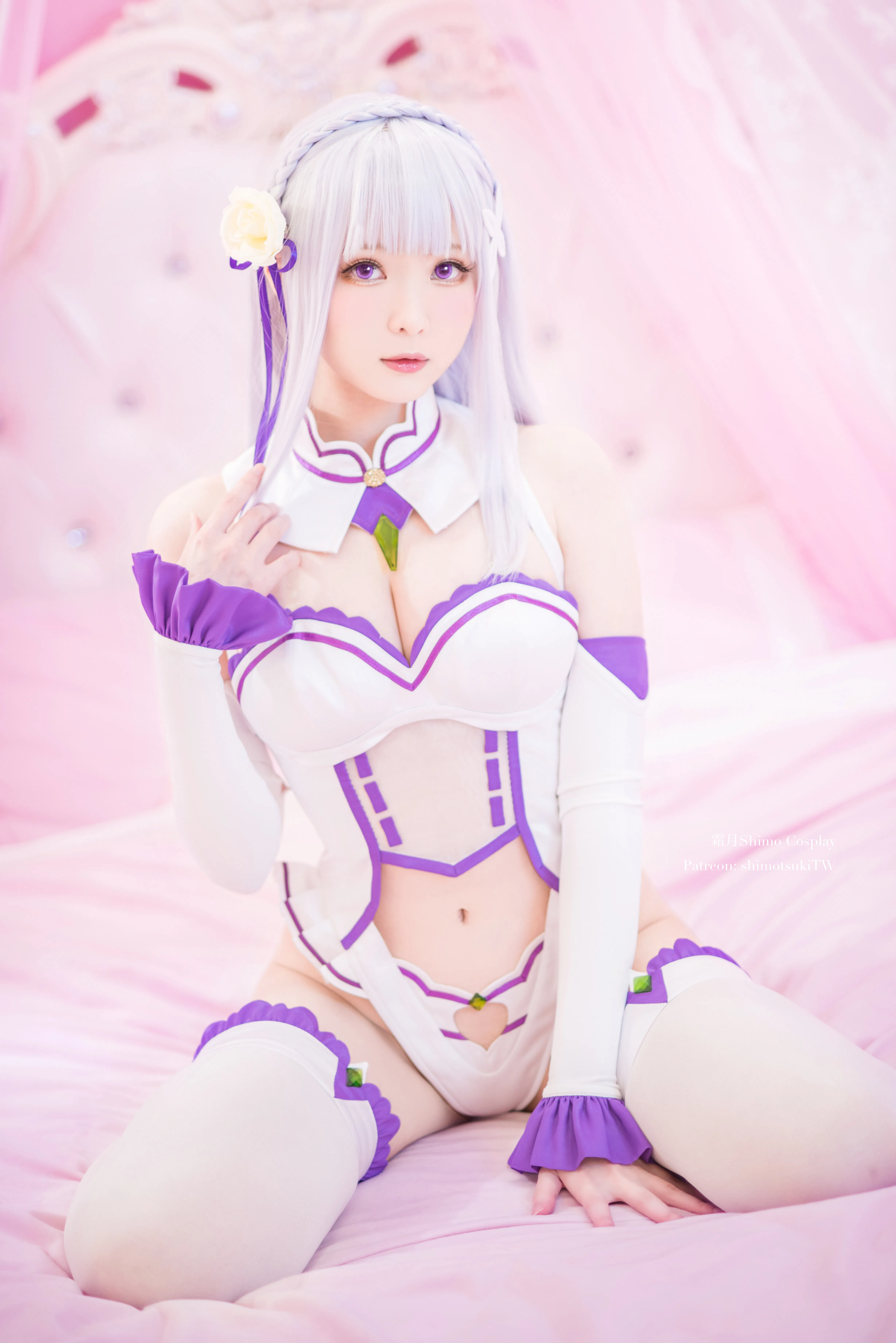 [Cosplay] 霜月shimo - NO.006 艾米莉亚