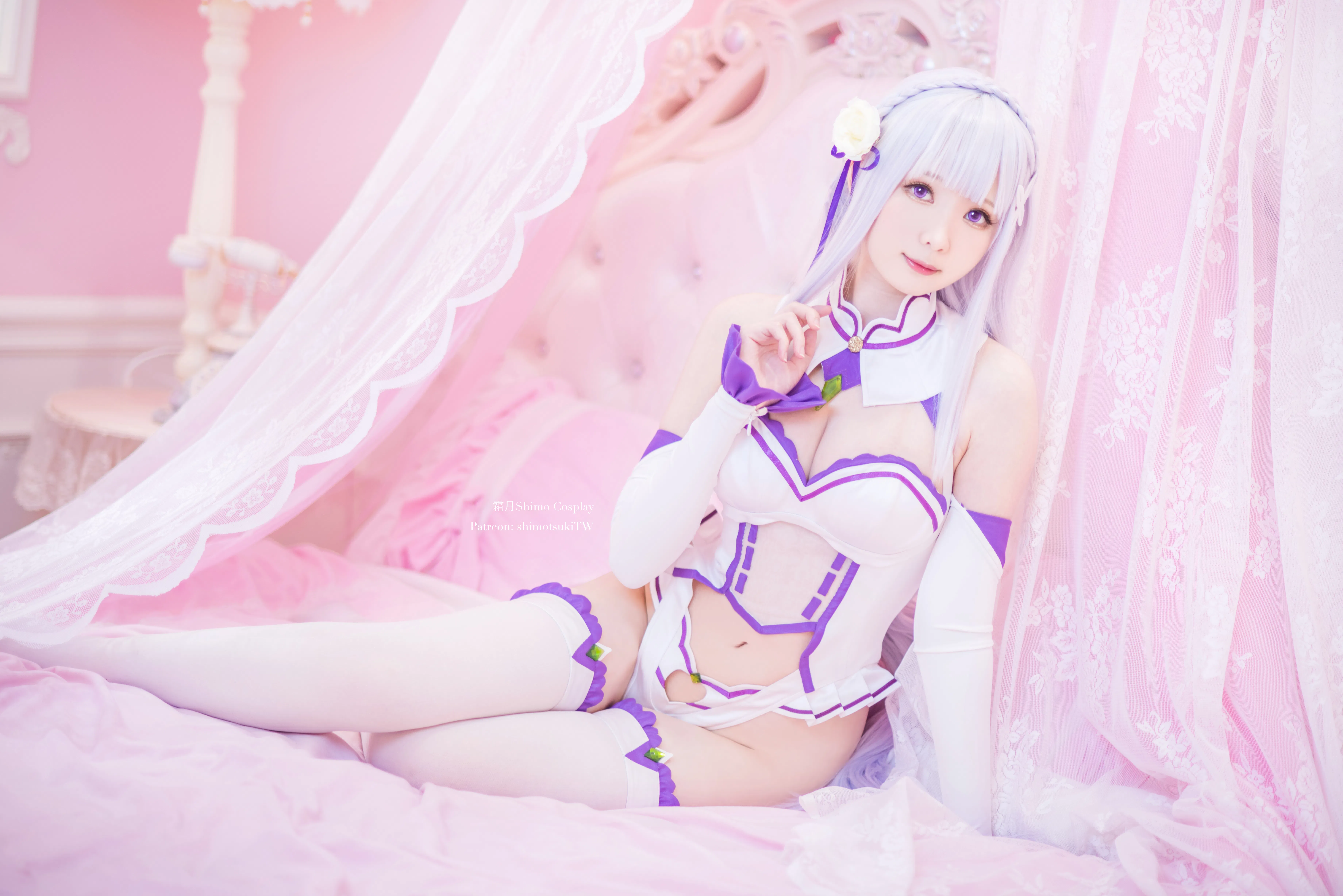 [Cosplay] 霜月shimo - NO.006 艾米莉亚