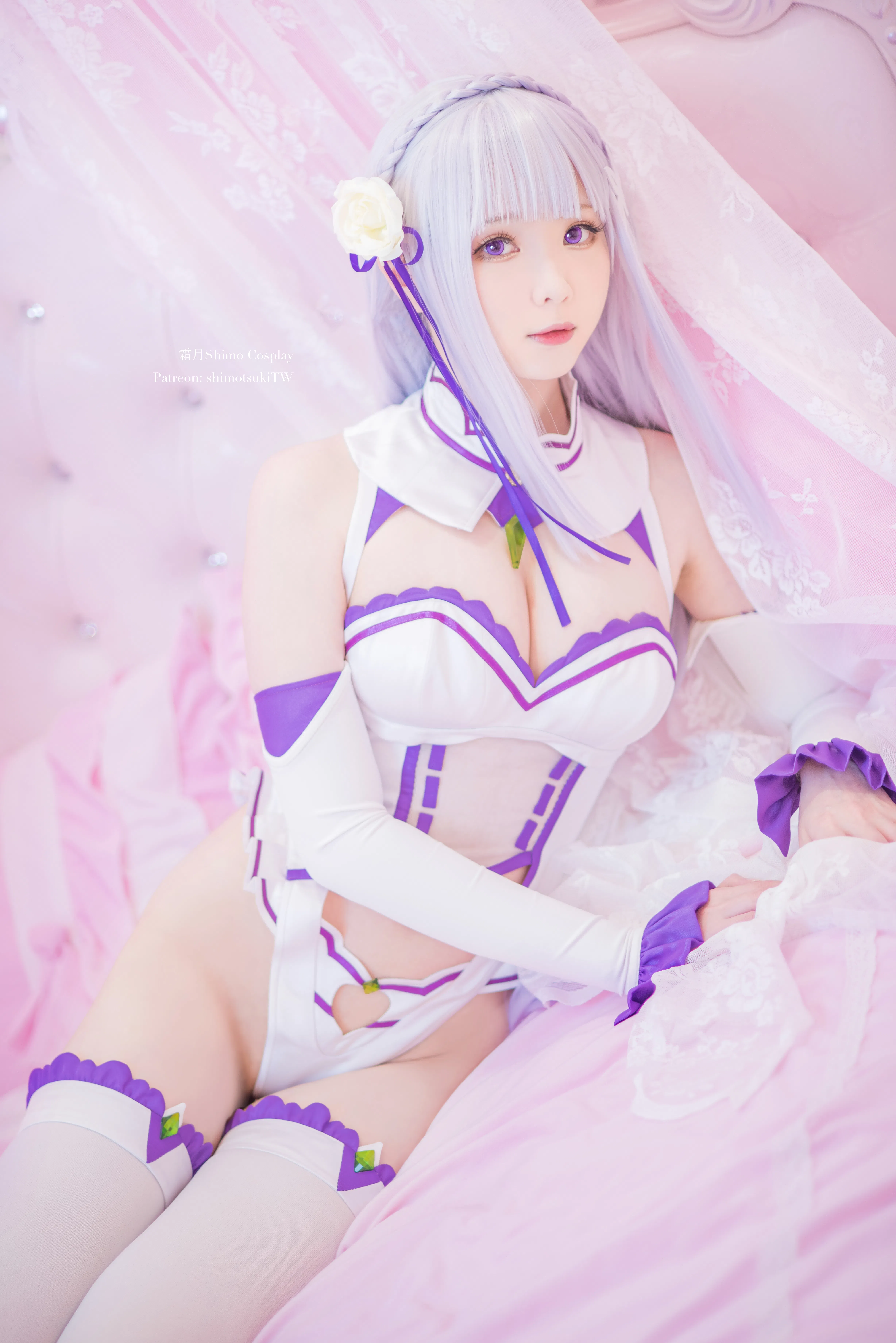 [Cosplay] 霜月shimo - NO.006 艾米莉亚