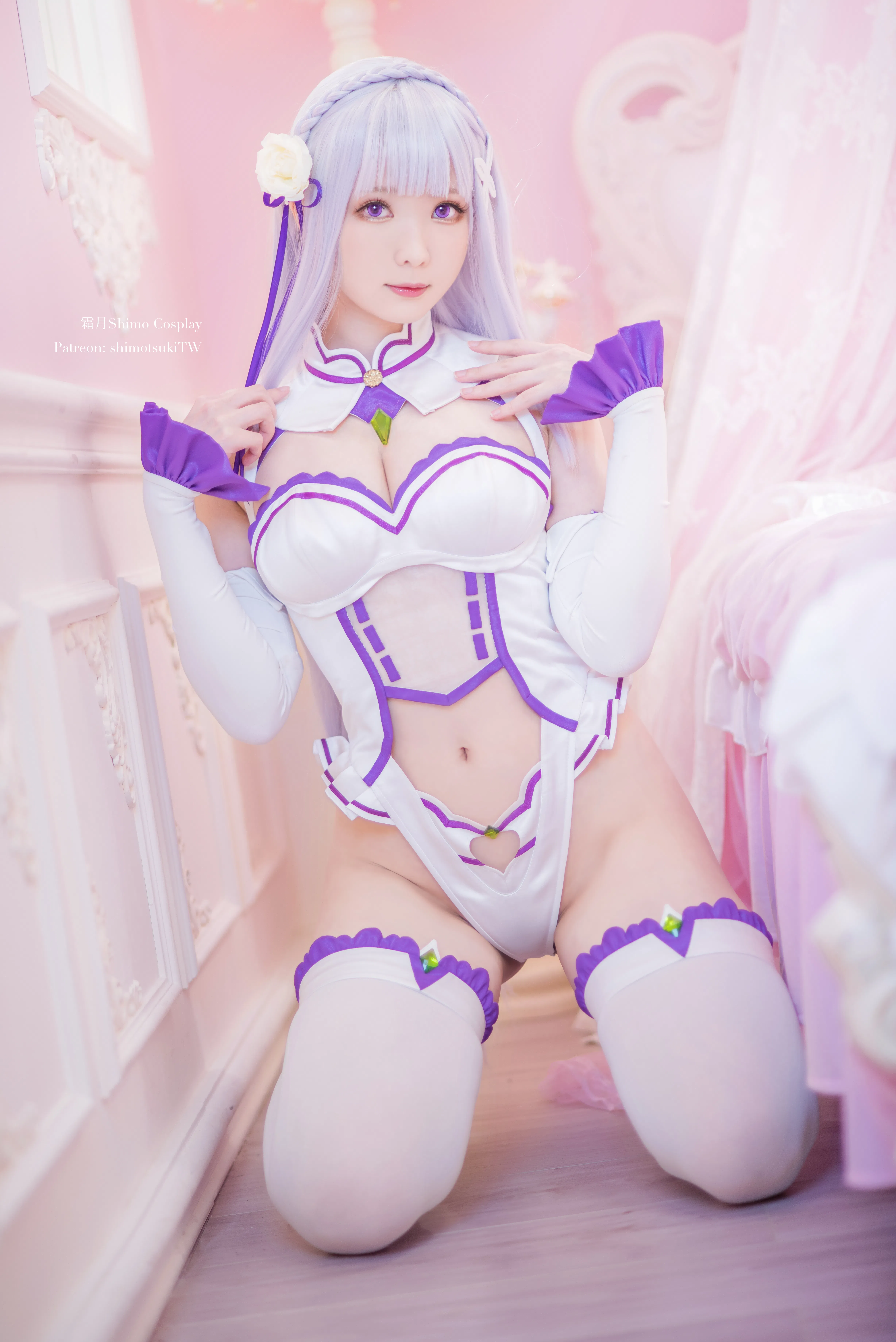 [Cosplay] 霜月shimo - NO.006 艾米莉亚