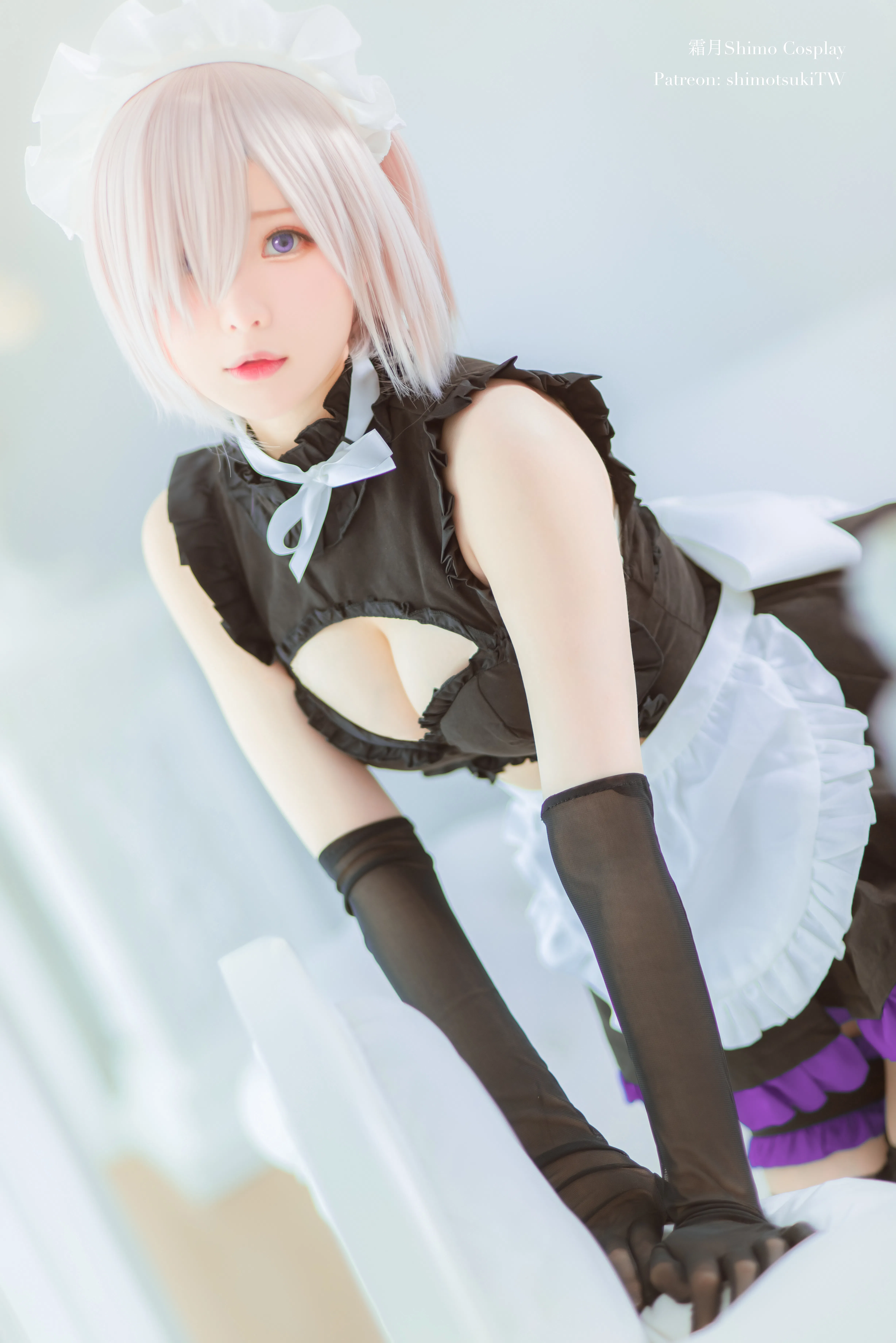 [Cosplay] 霜月shimo - NO.011 玛修女仆