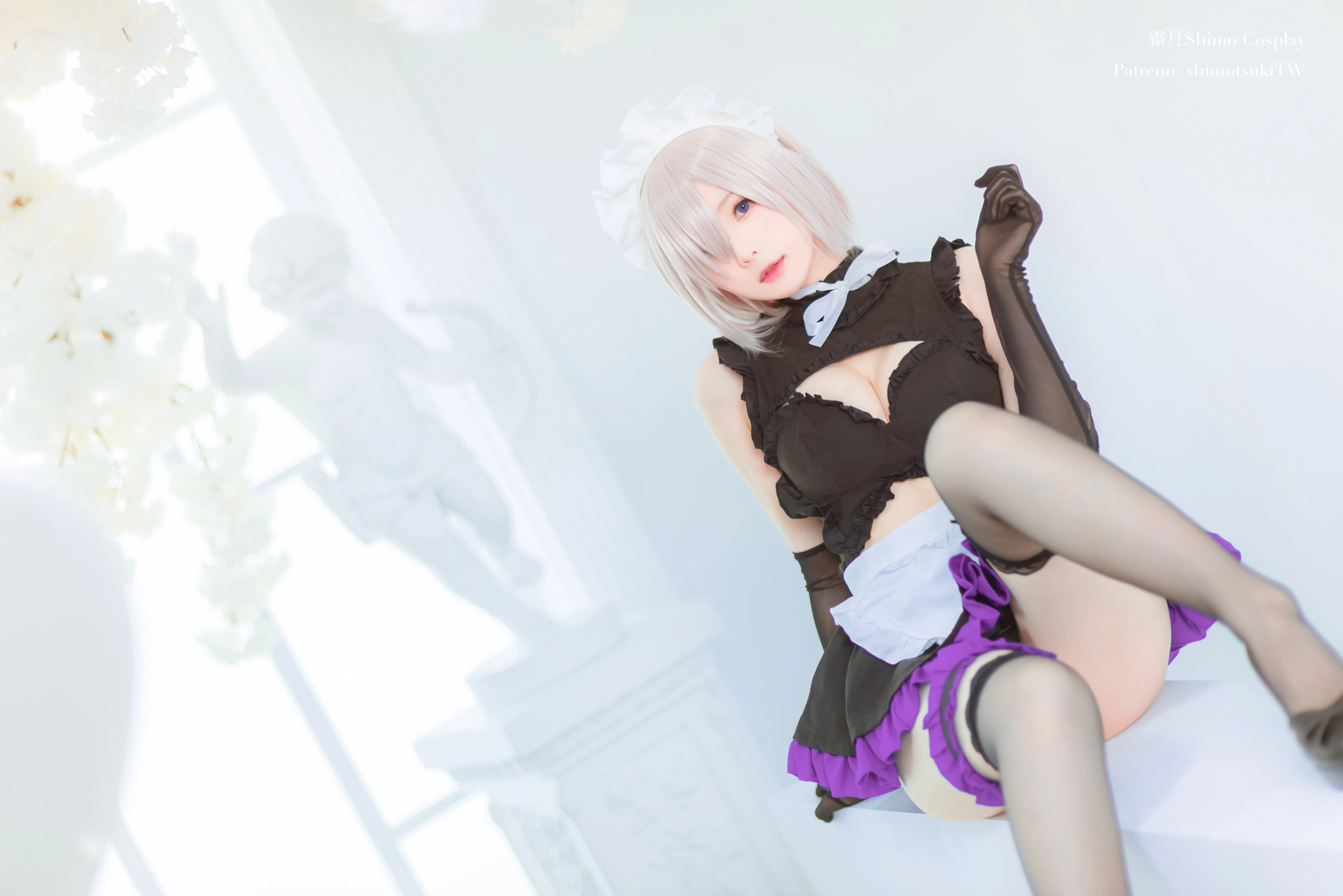 [Cosplay] 霜月shimo - NO.011 玛修女仆