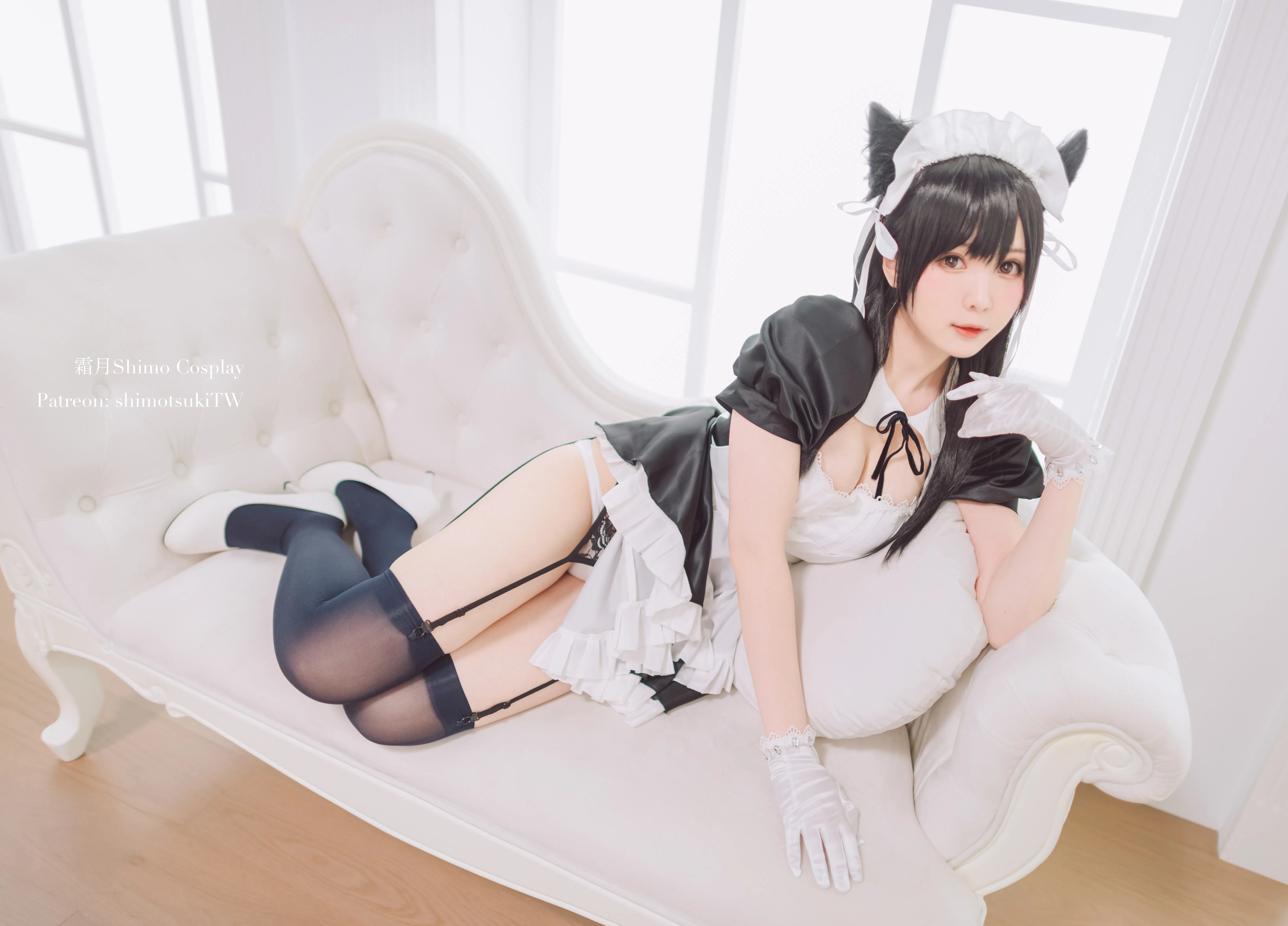 [Cosplay] 霜月shimo - NO.023 爱宕女仆