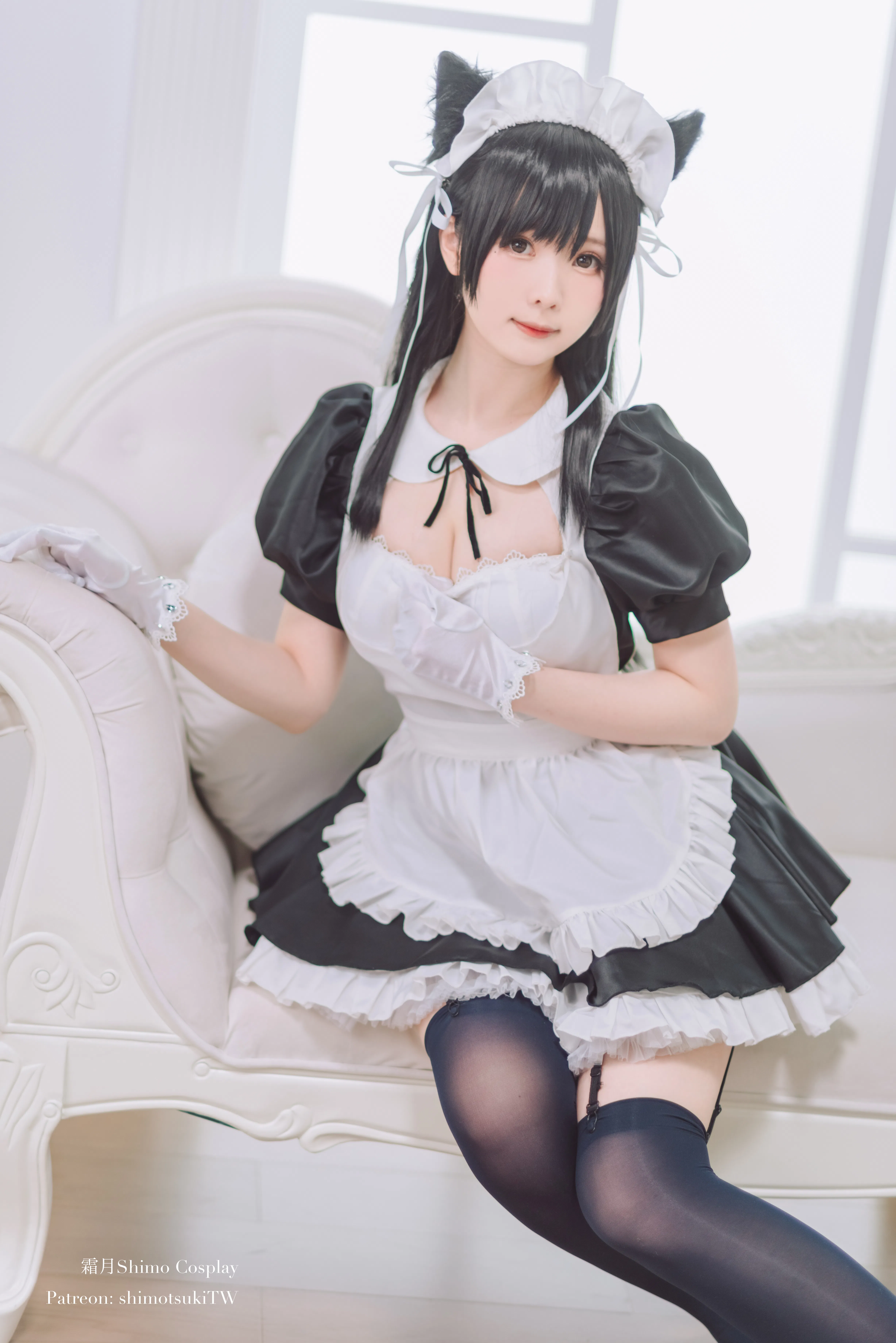 [Cosplay] 霜月shimo - NO.023 爱宕女仆