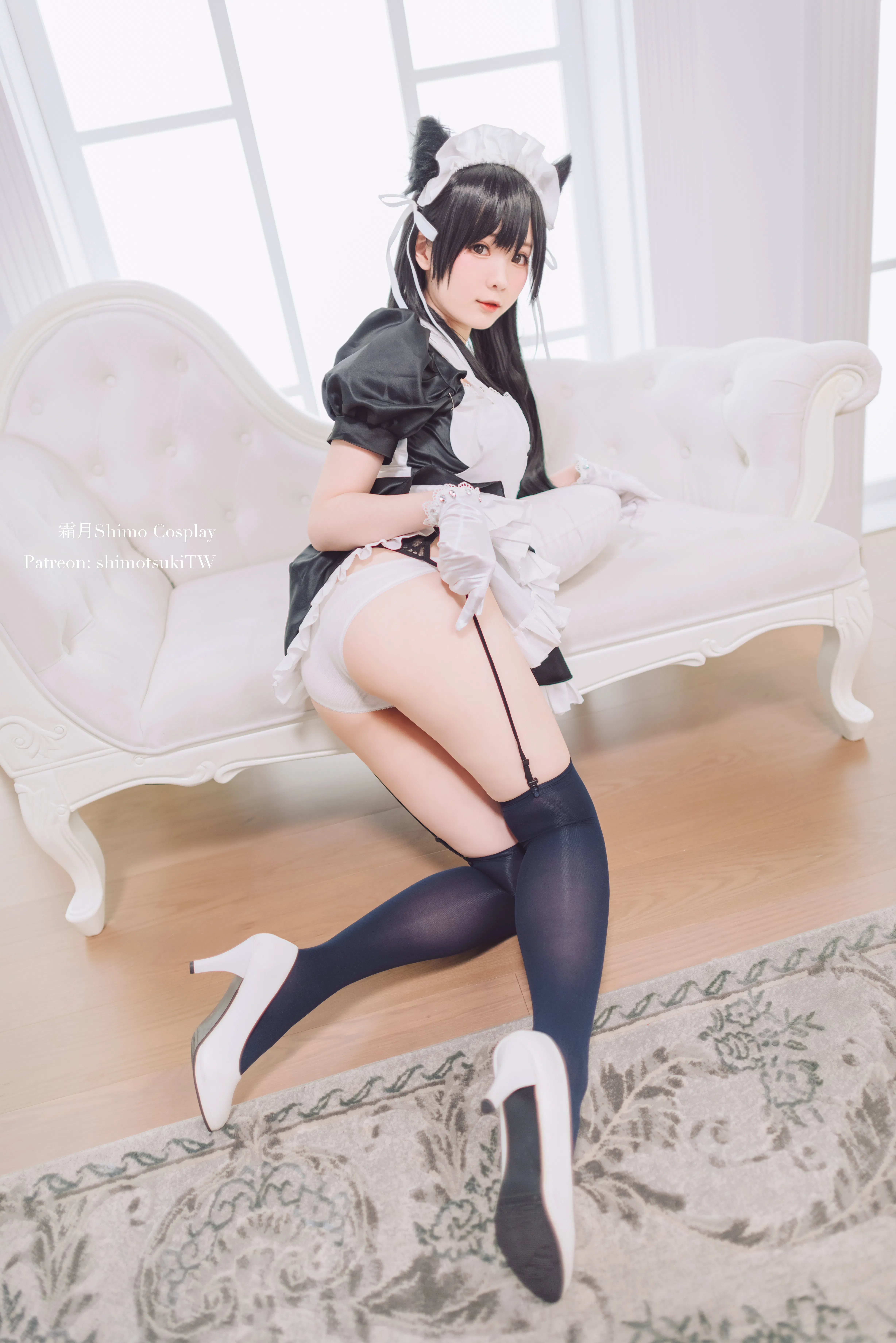 [Cosplay] 霜月shimo - NO.023 爱宕女仆