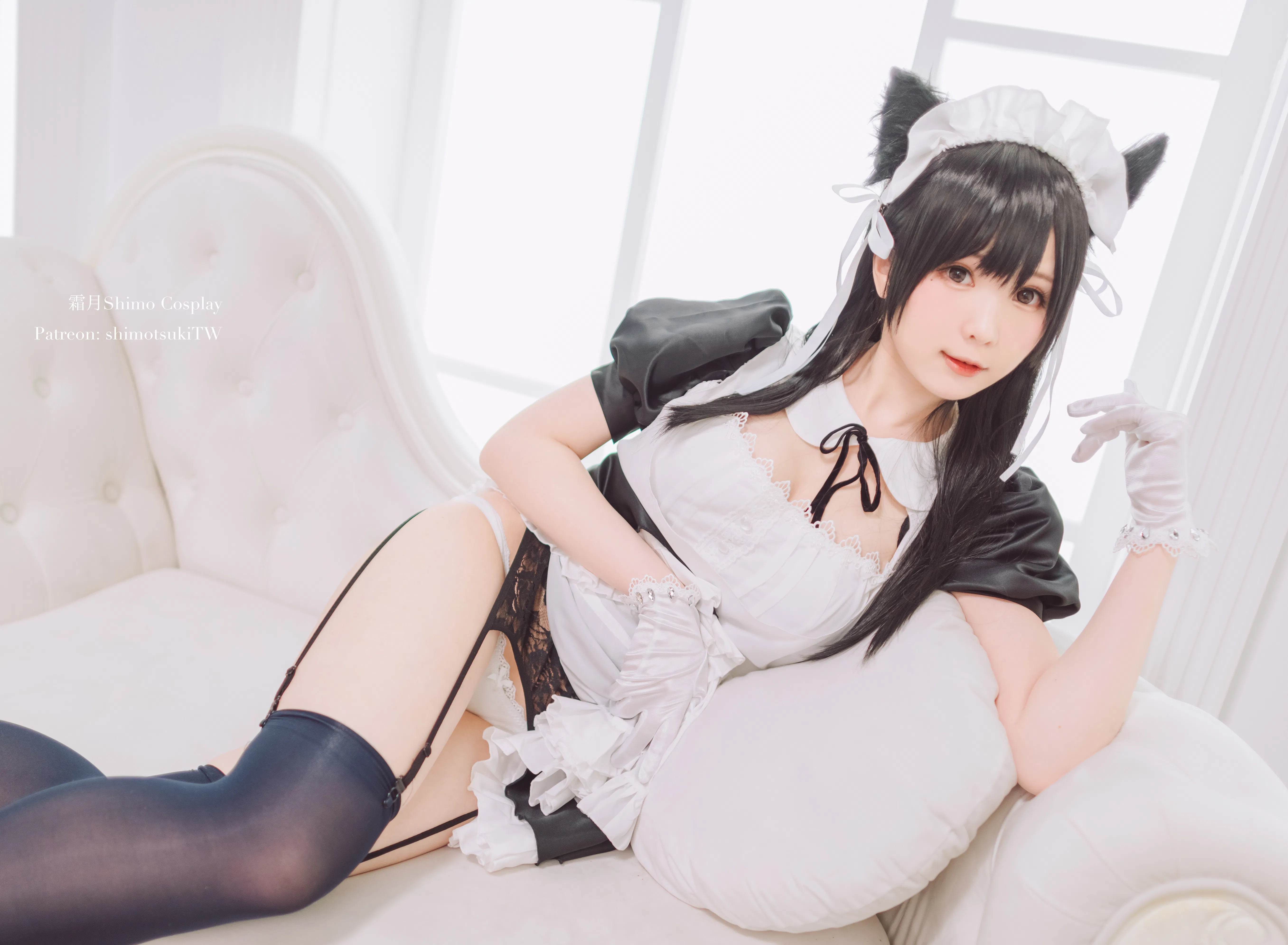 [Cosplay] 霜月shimo - NO.023 爱宕女仆