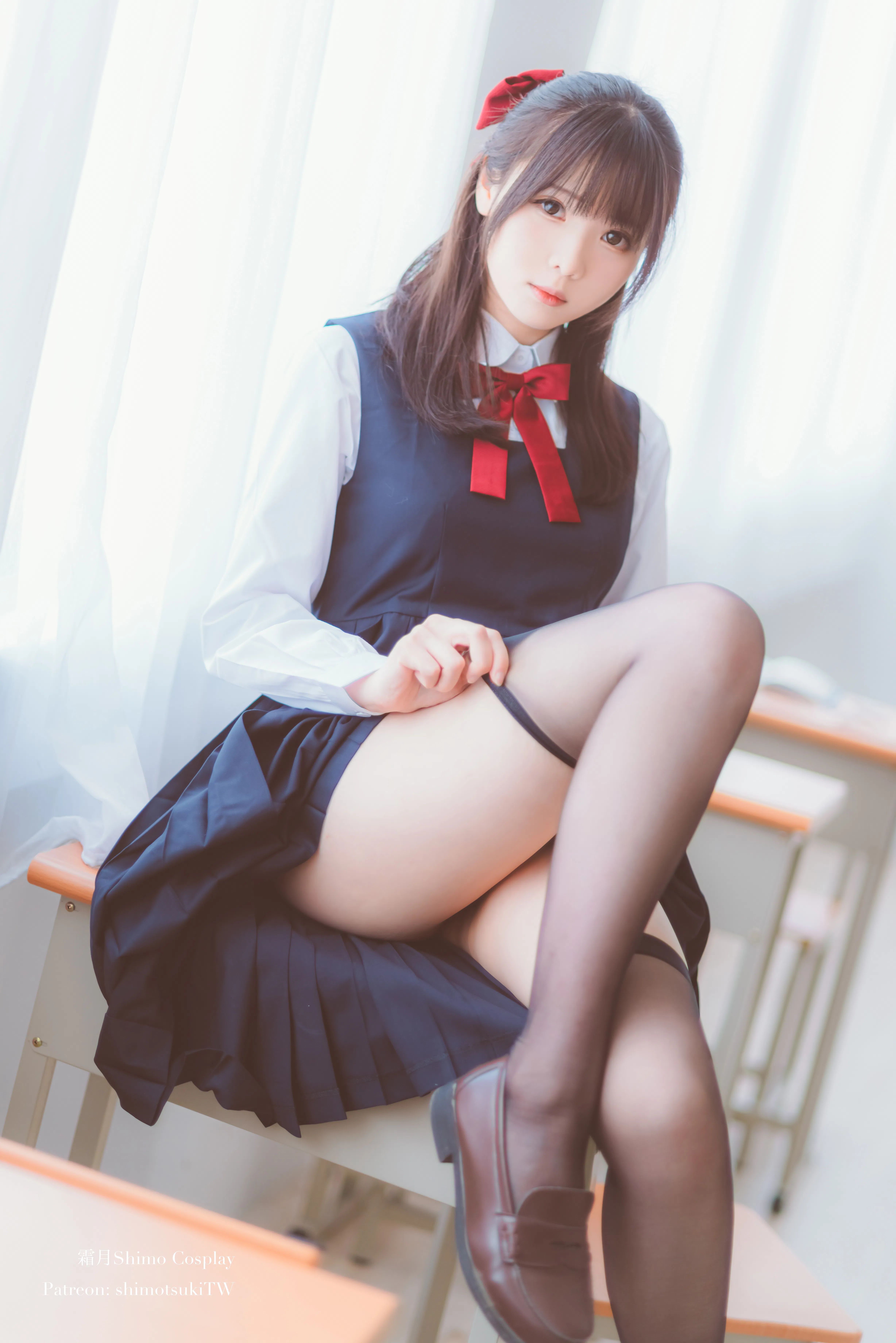 [Cosplay] 霜月shimo - NO.034 JK