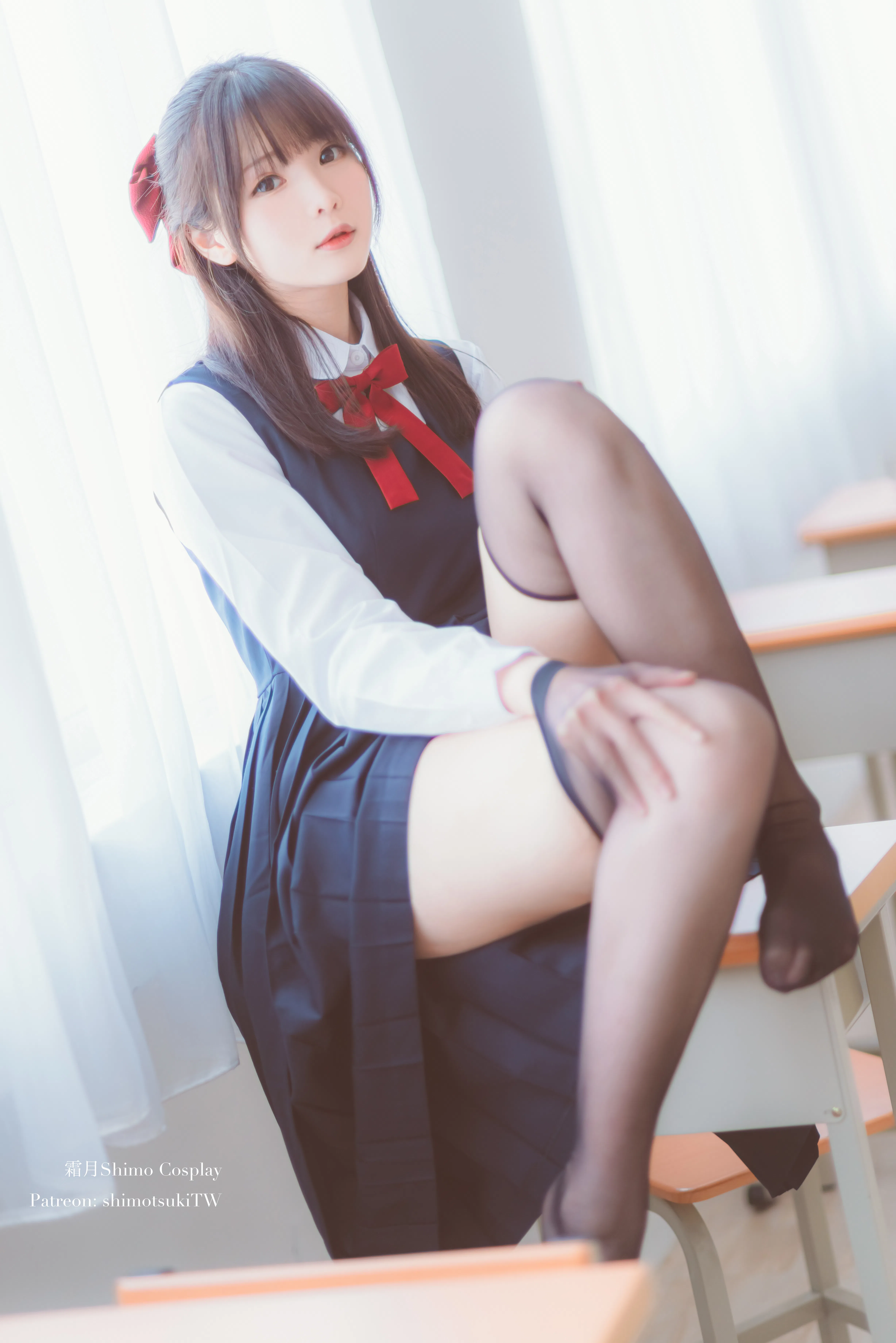 [Cosplay] 霜月shimo - NO.034 JK