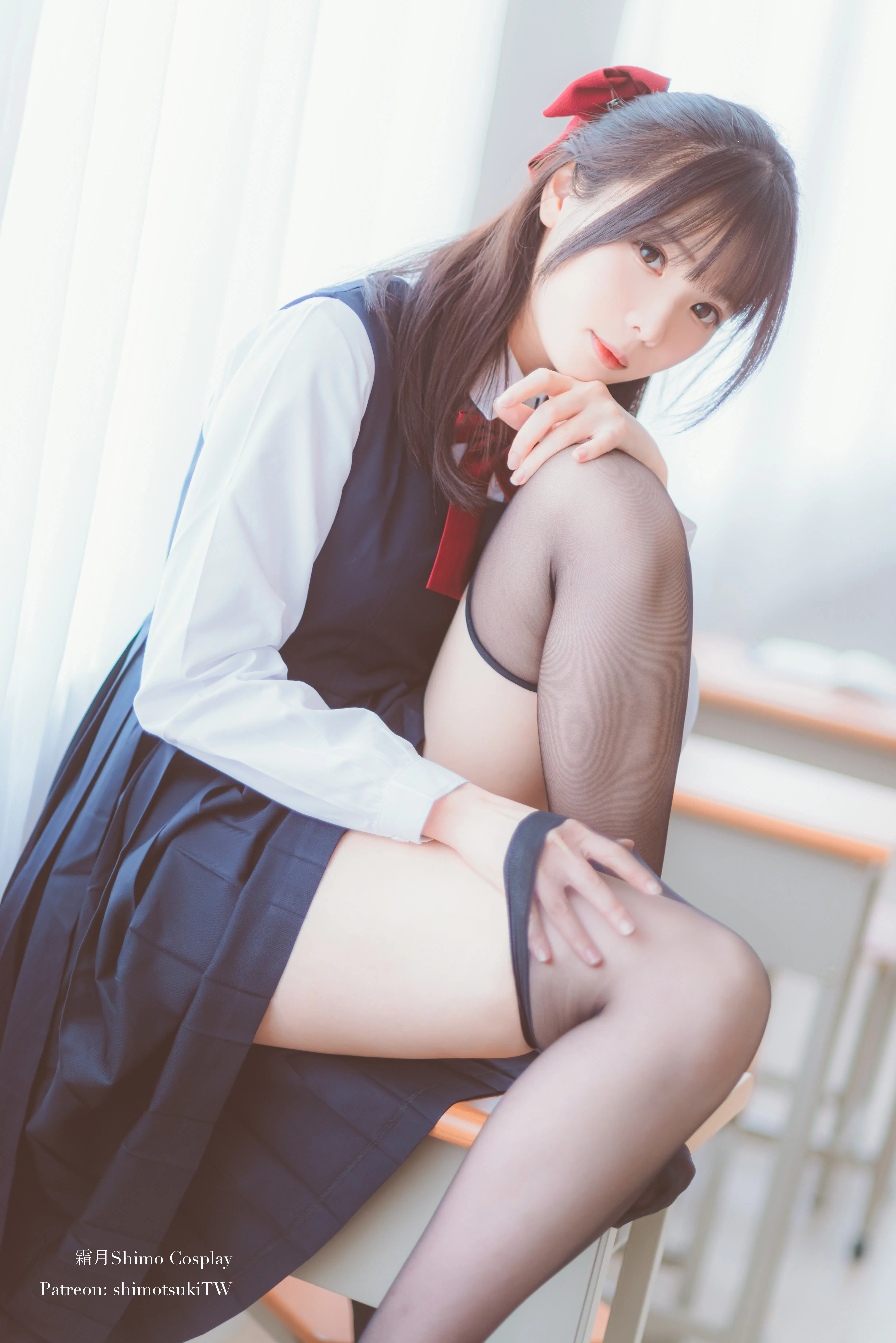 [Cosplay] 霜月shimo - NO.034 JK