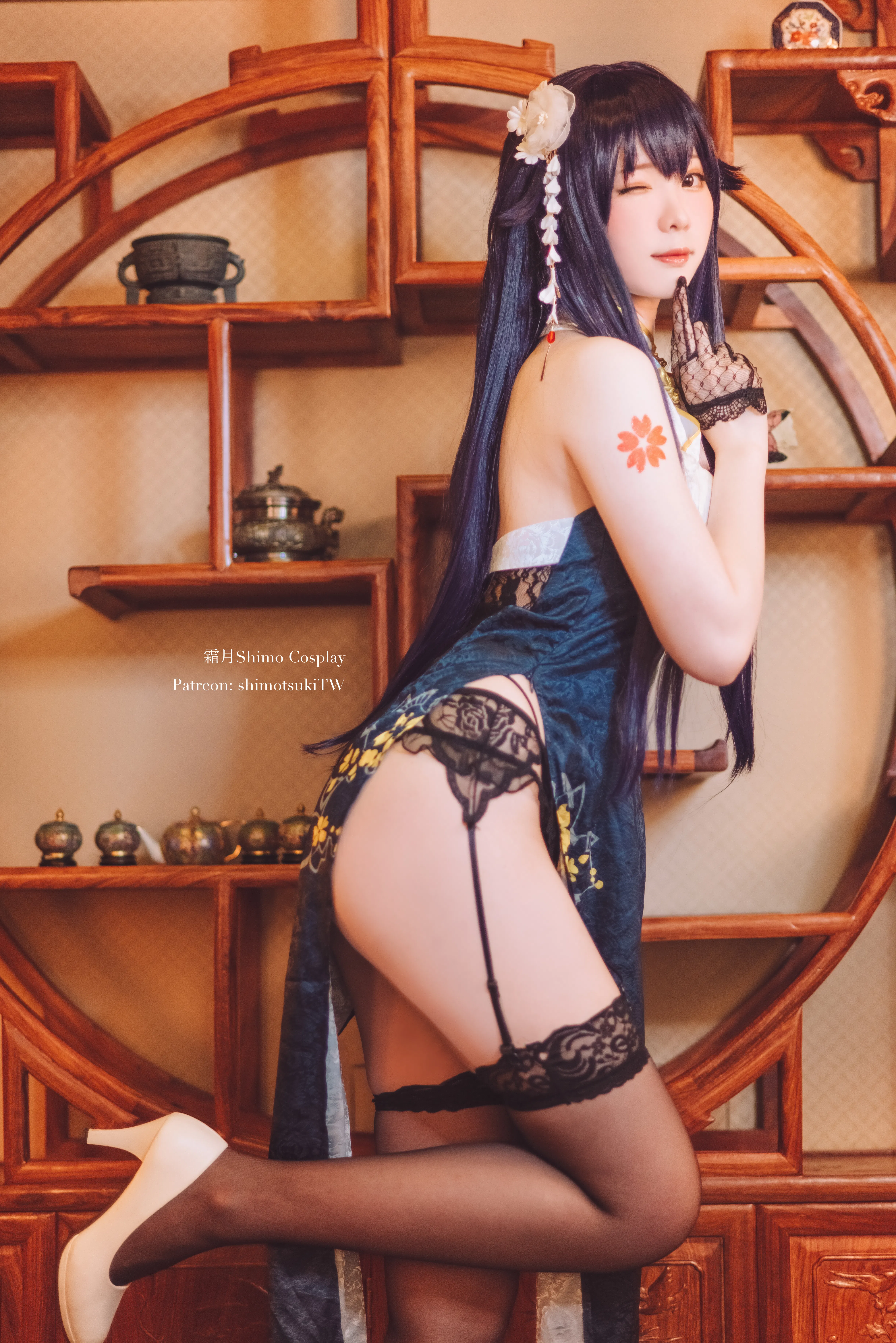 [Cosplay] 霜月shimo - NO.047 碧蓝航线 吾妻旗袍