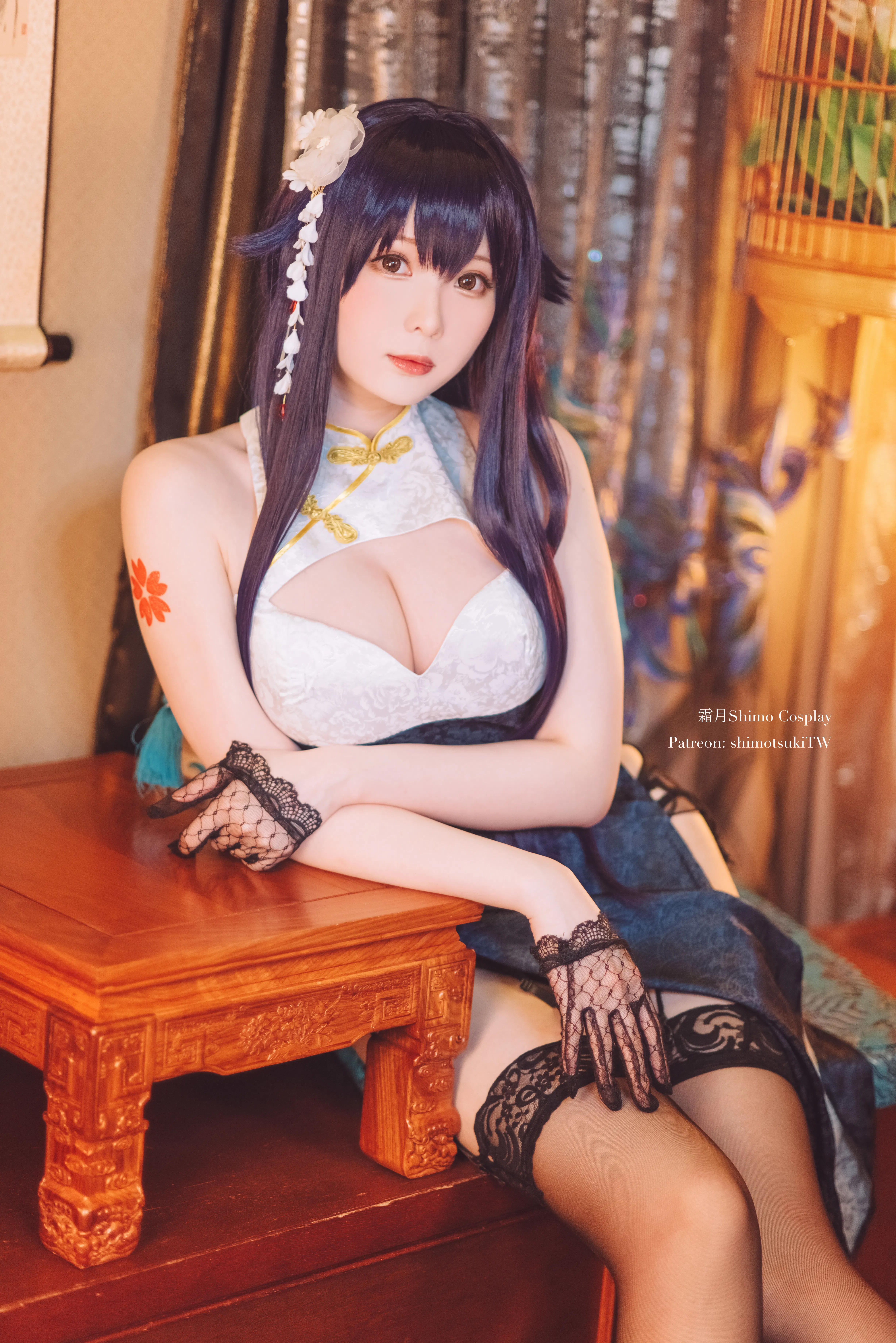 [Cosplay] 霜月shimo - NO.047 碧蓝航线 吾妻旗袍