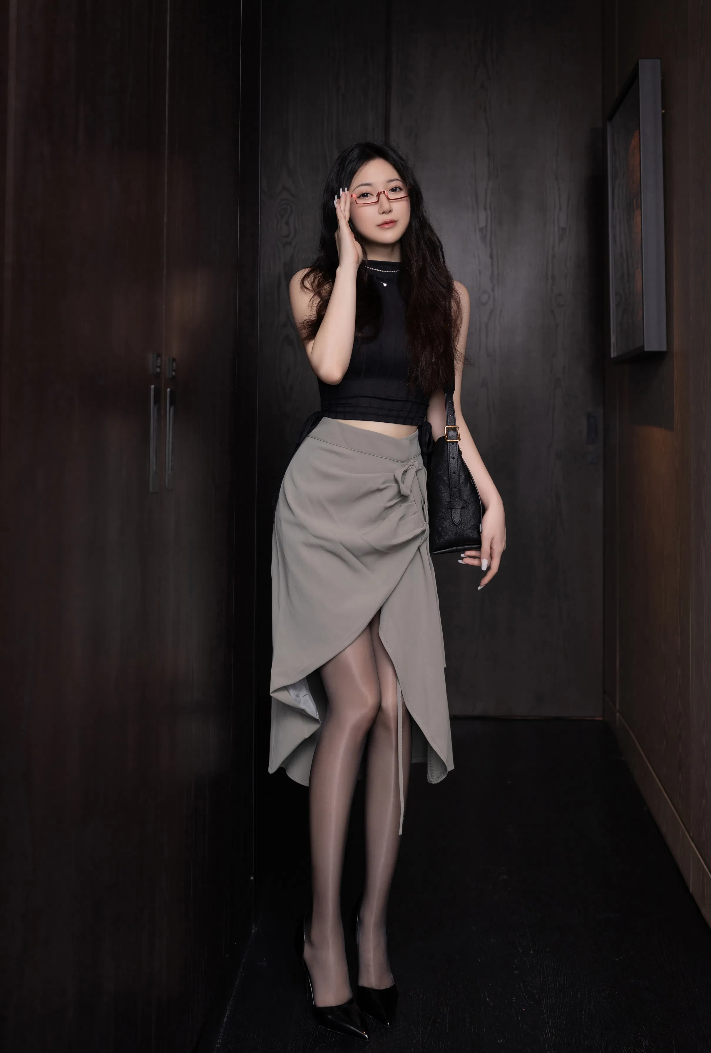 [Cosplay] 鱼子酱Fish 眼镜娘