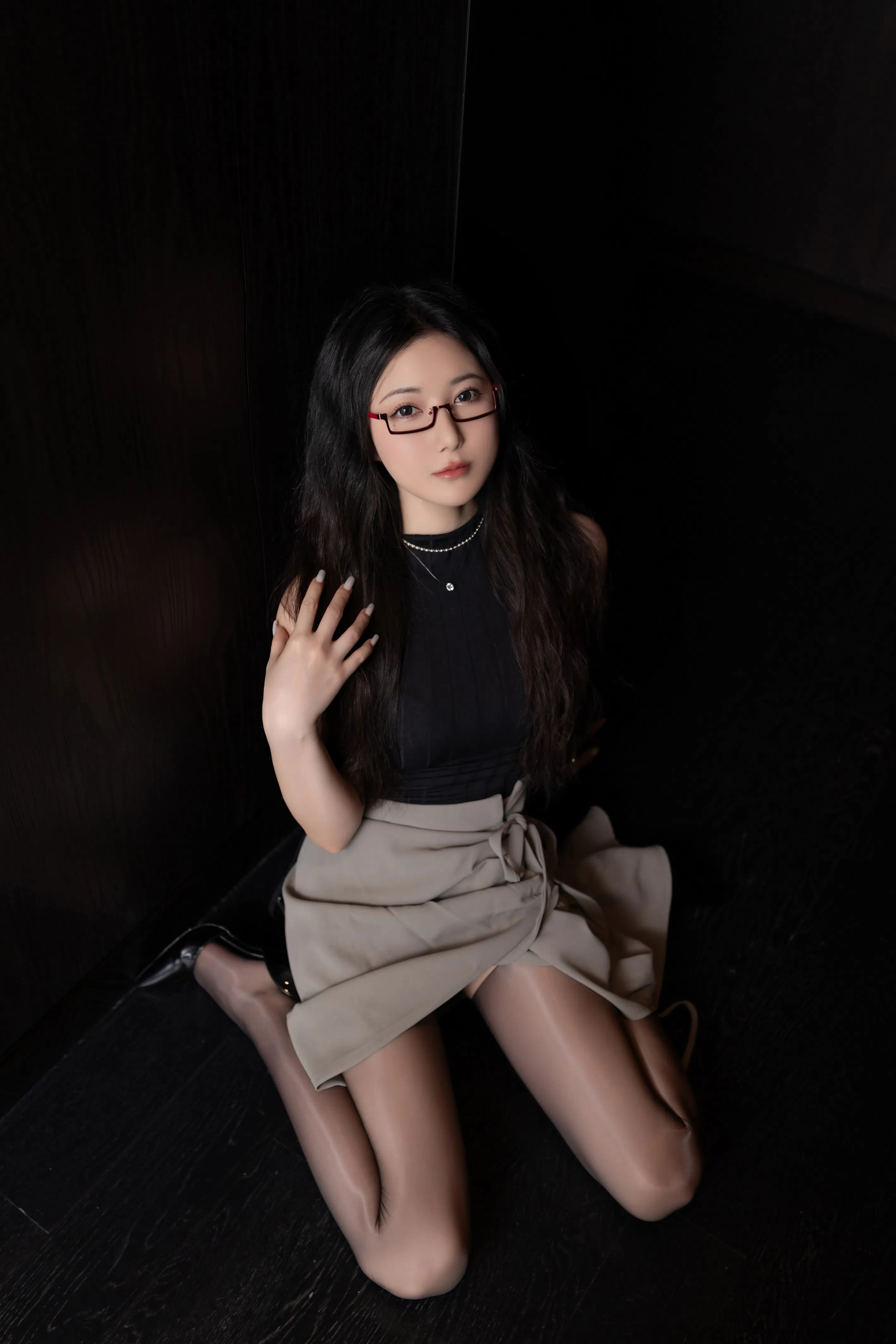 [Cosplay] 鱼子酱Fish 眼镜娘