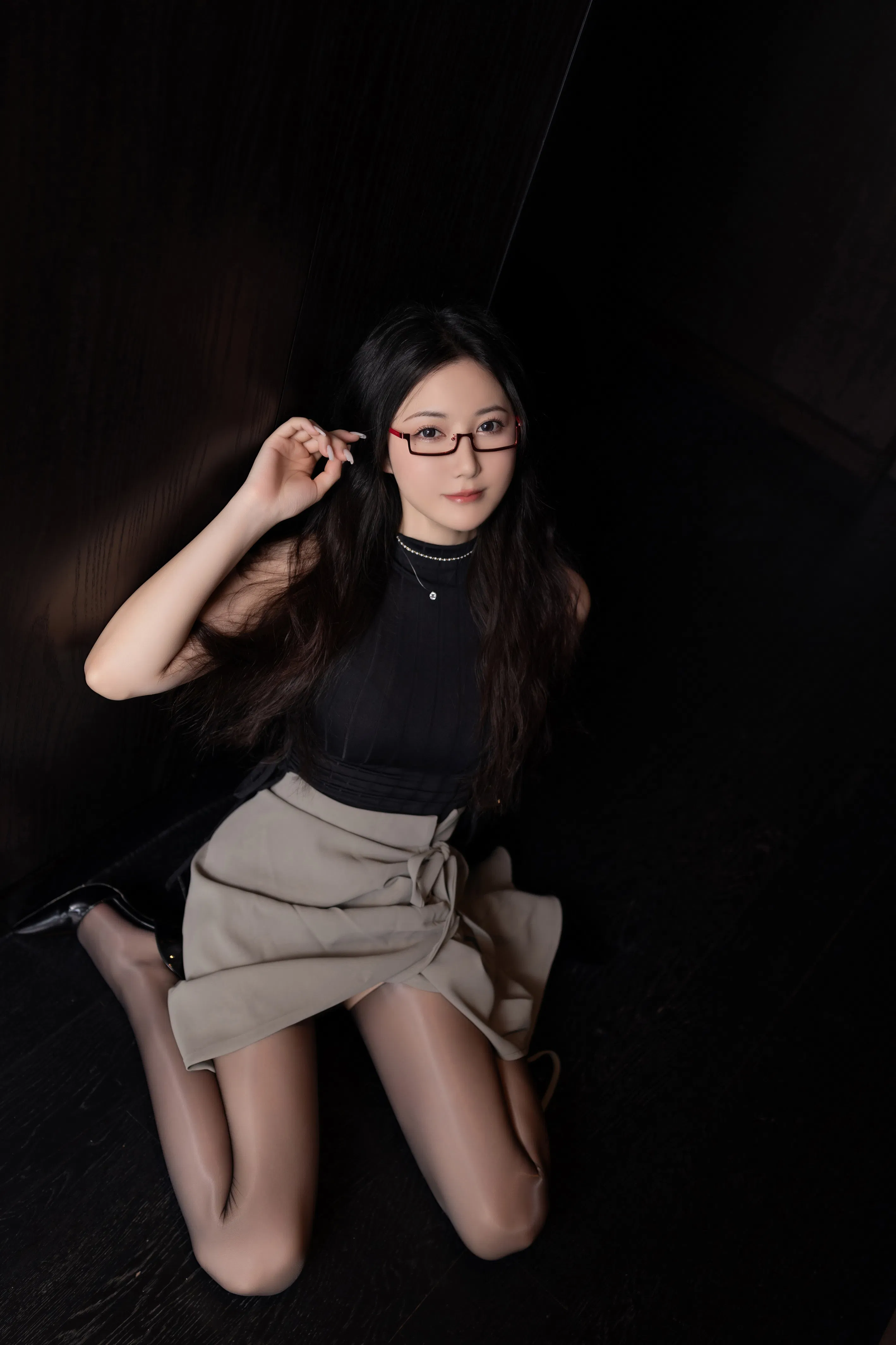 [Cosplay] 鱼子酱Fish 眼镜娘