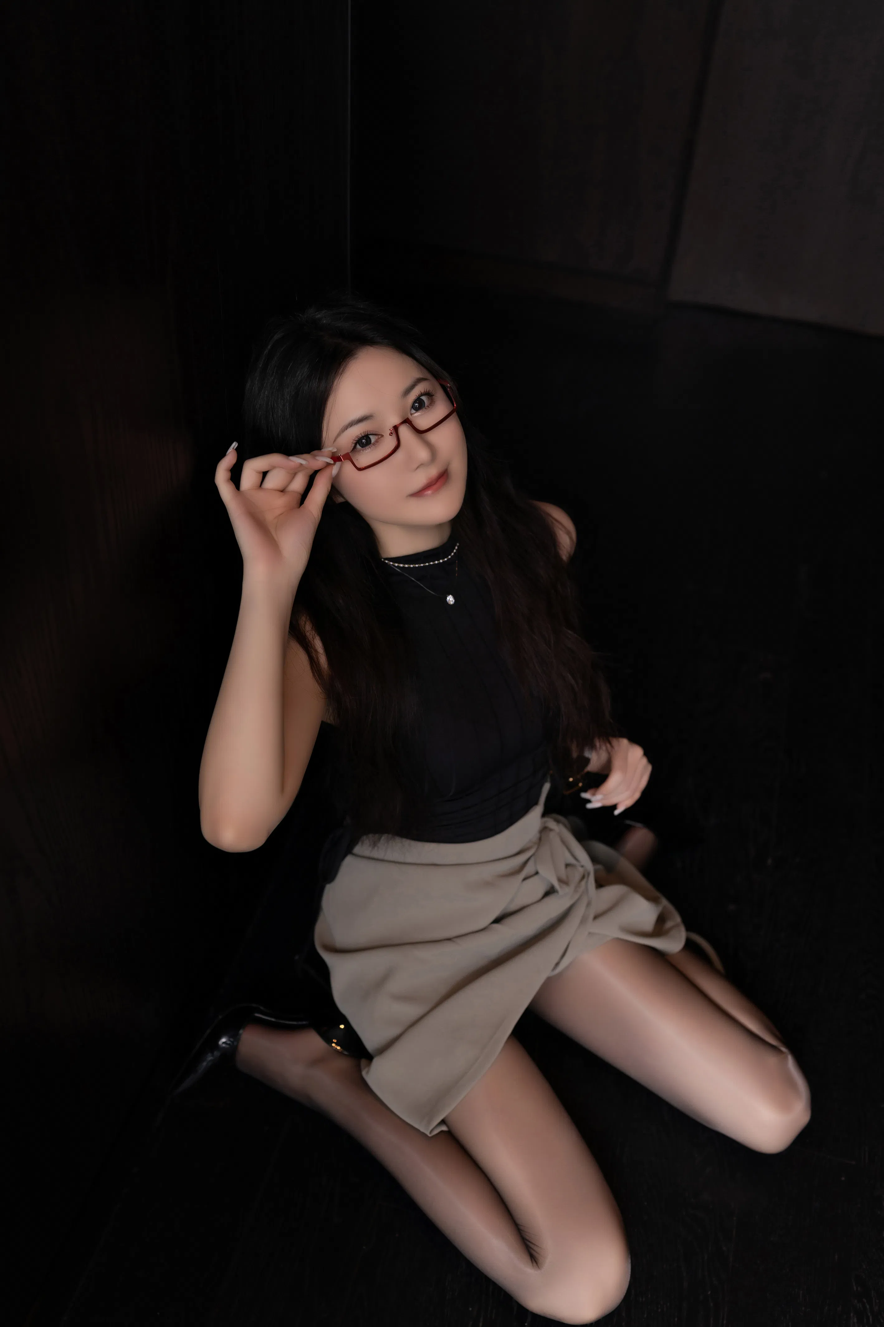 [Cosplay] 鱼子酱Fish 眼镜娘