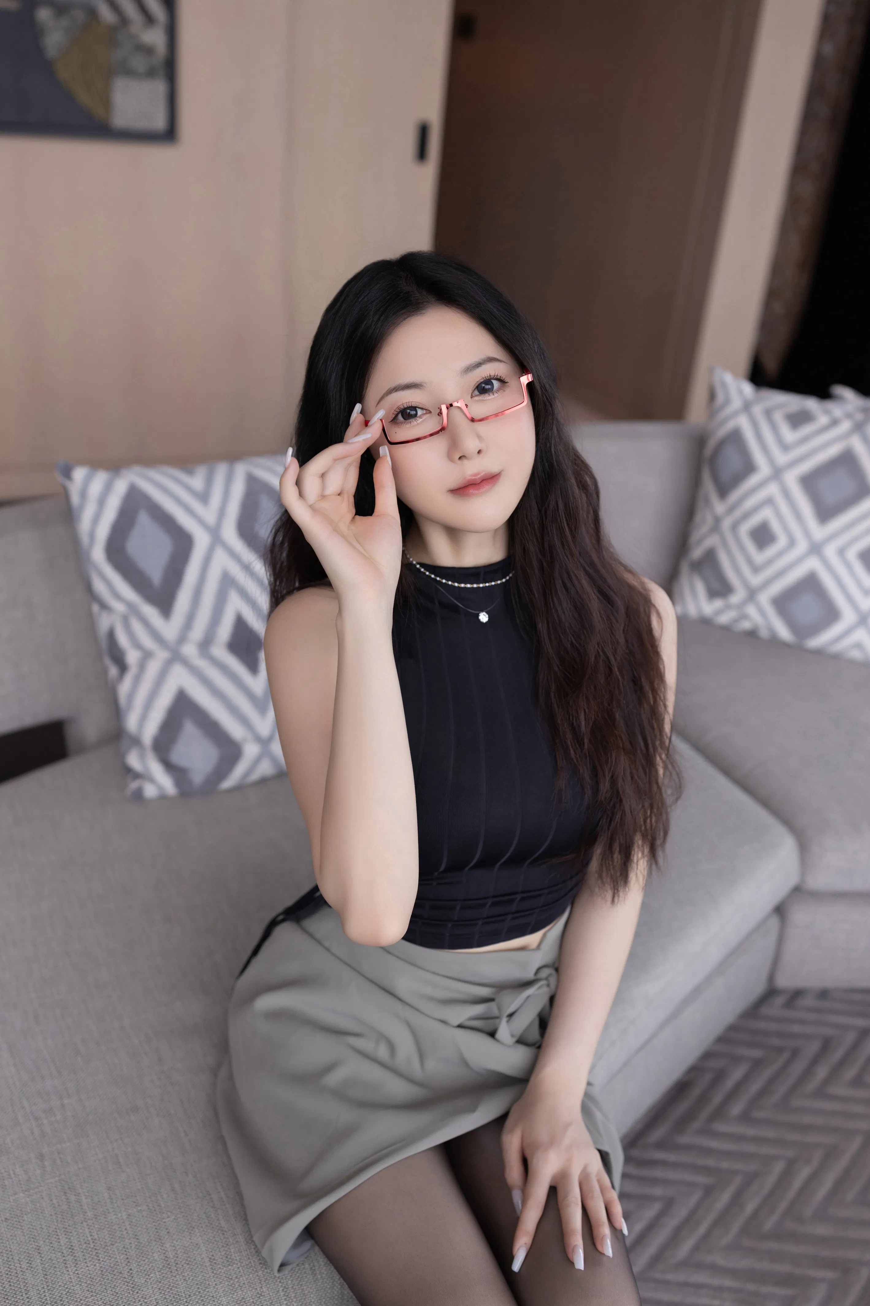 [Cosplay] 鱼子酱Fish 眼镜娘