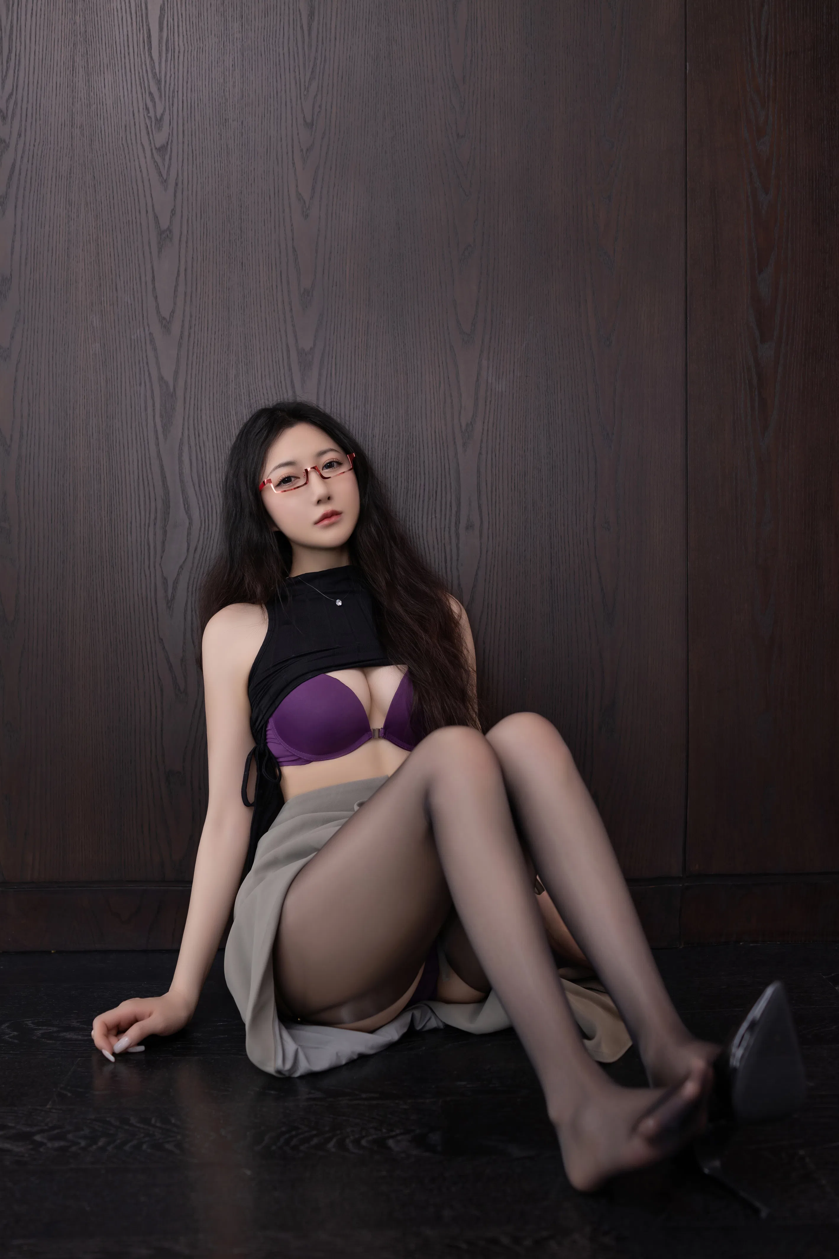 [Cosplay] 鱼子酱Fish 眼镜娘