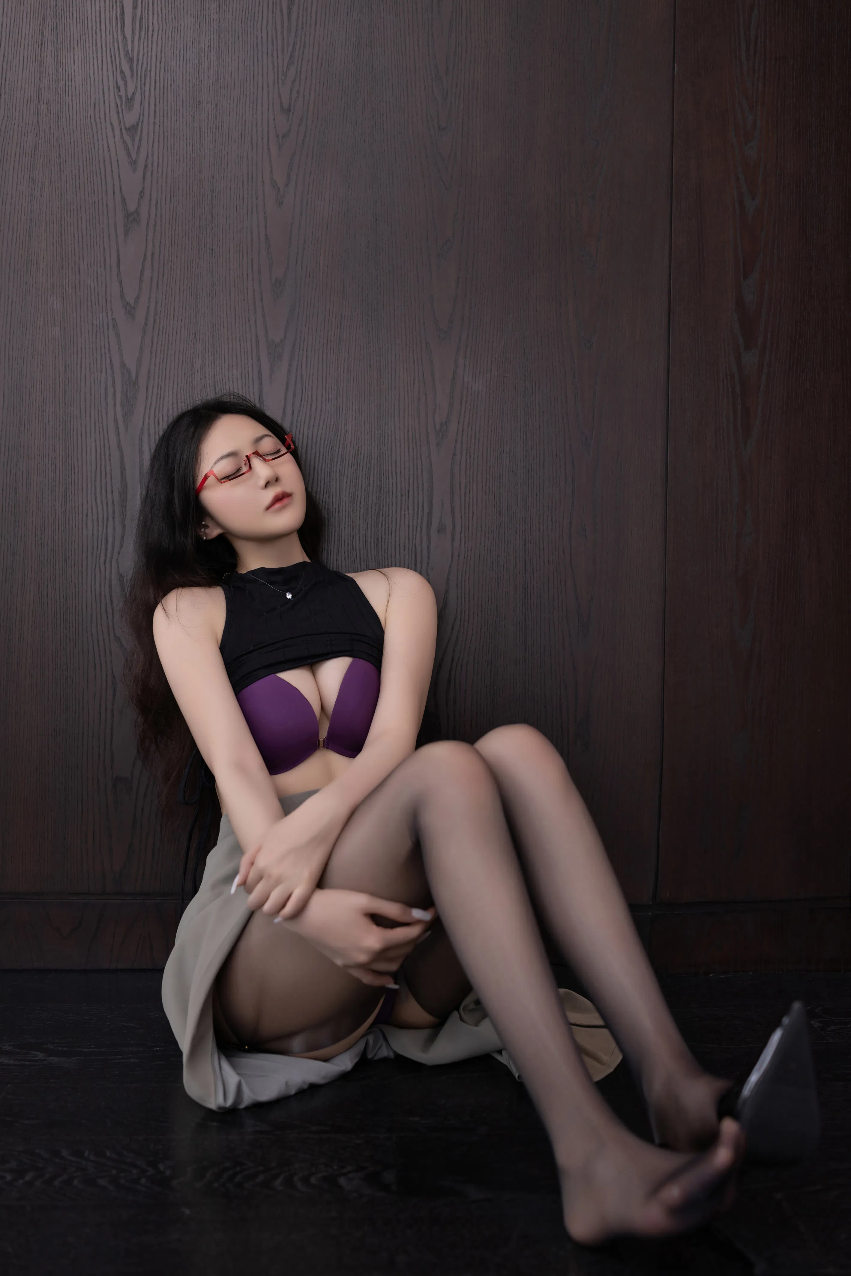 [Cosplay] 鱼子酱Fish 眼镜娘