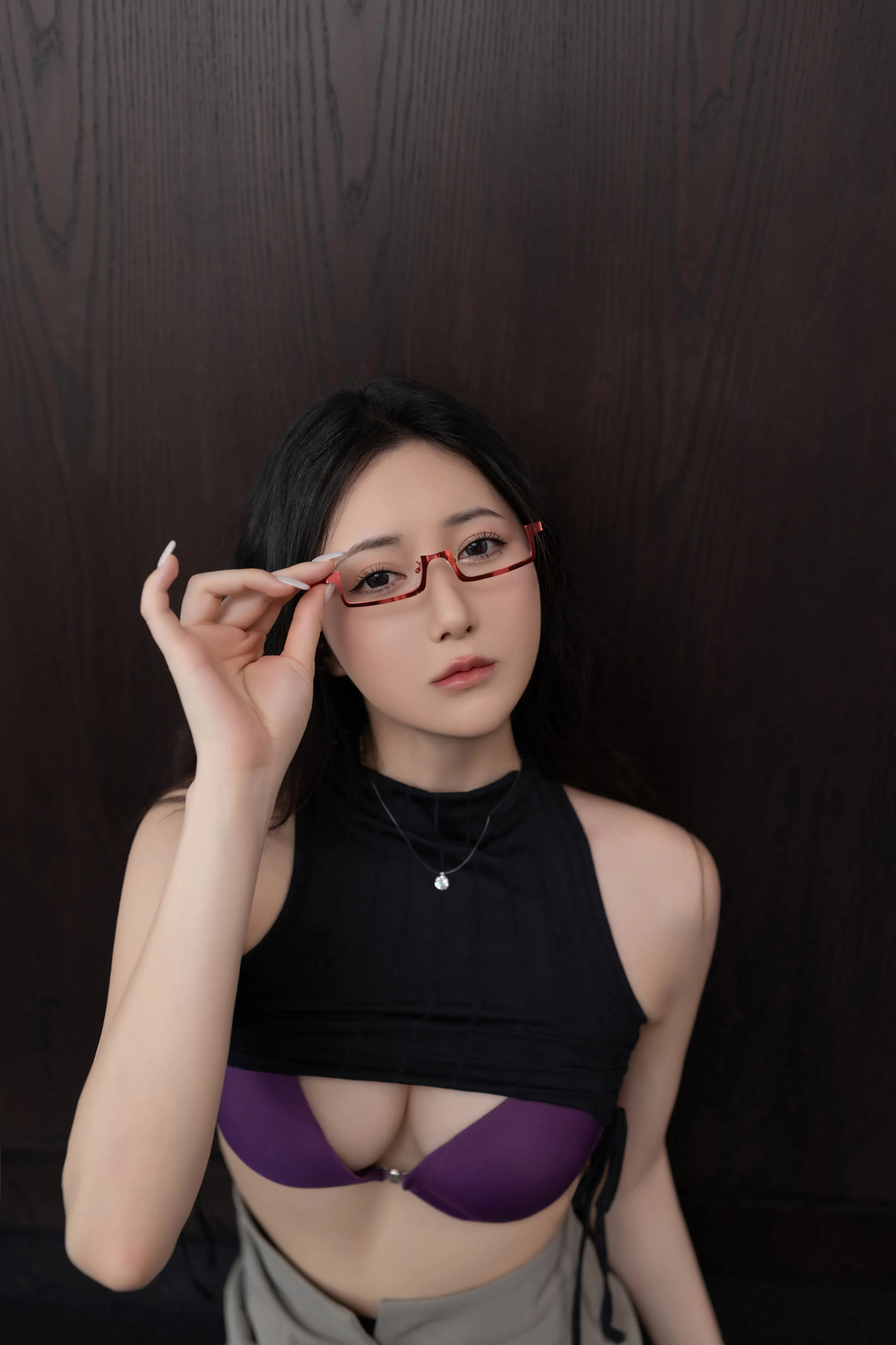 [Cosplay] 鱼子酱Fish 眼镜娘