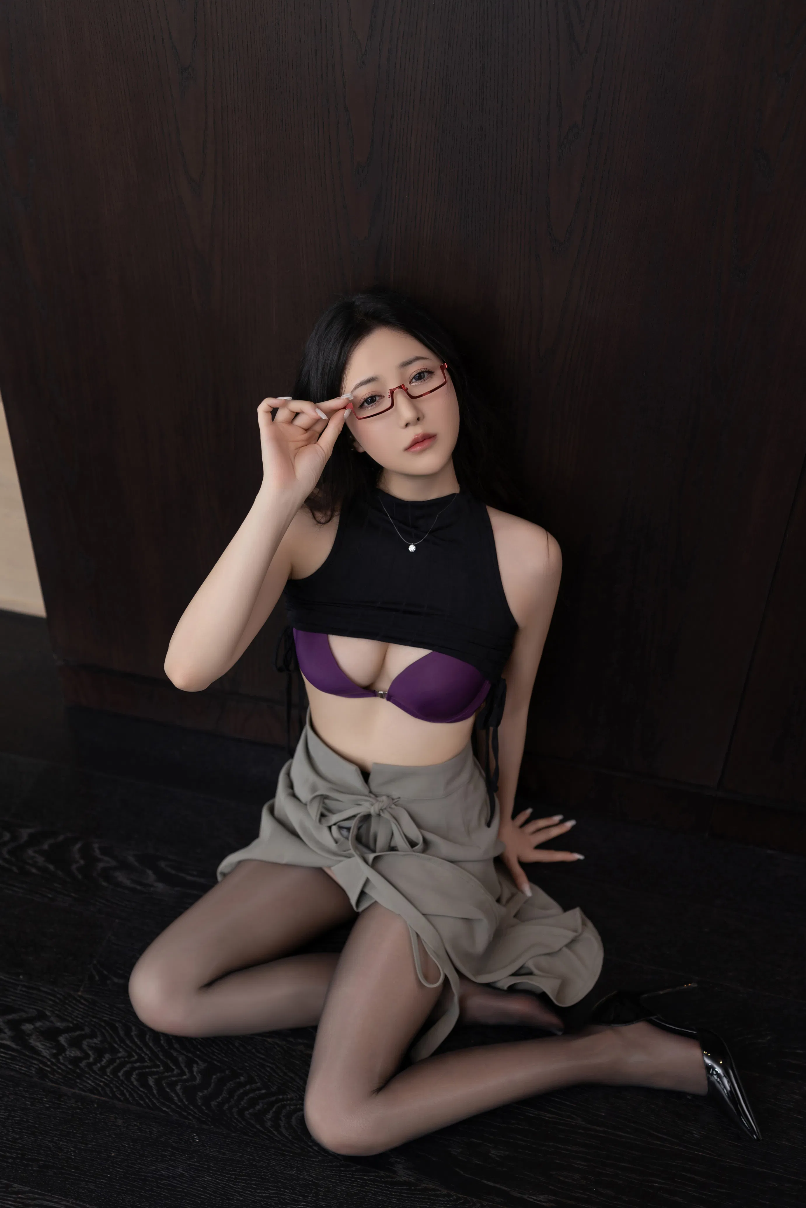 [Cosplay] 鱼子酱Fish 眼镜娘