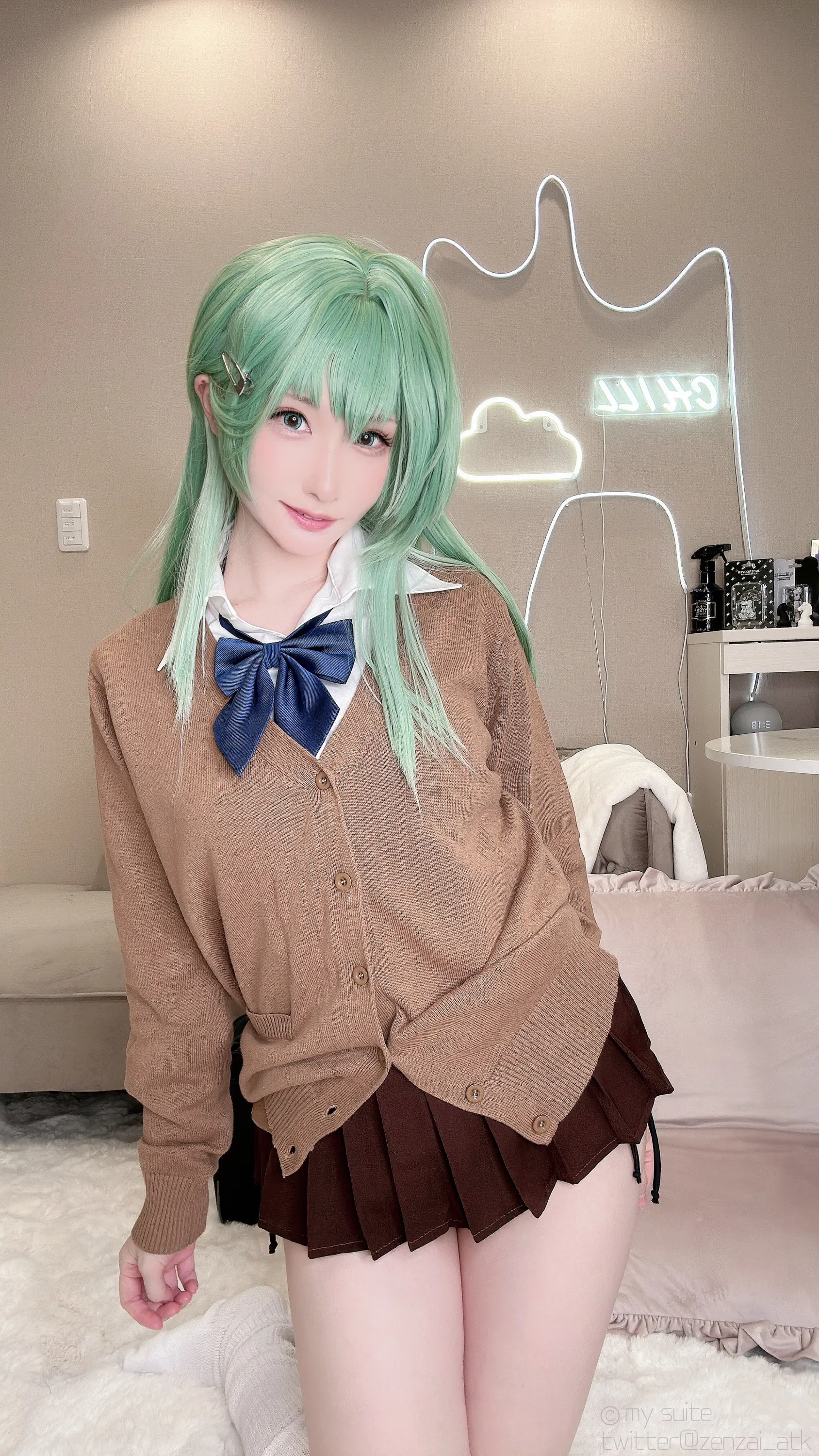 [Cosplay][my suite] Atsuki あつき - Gal Suzuya Selfie ギャル鈴谷自撮り