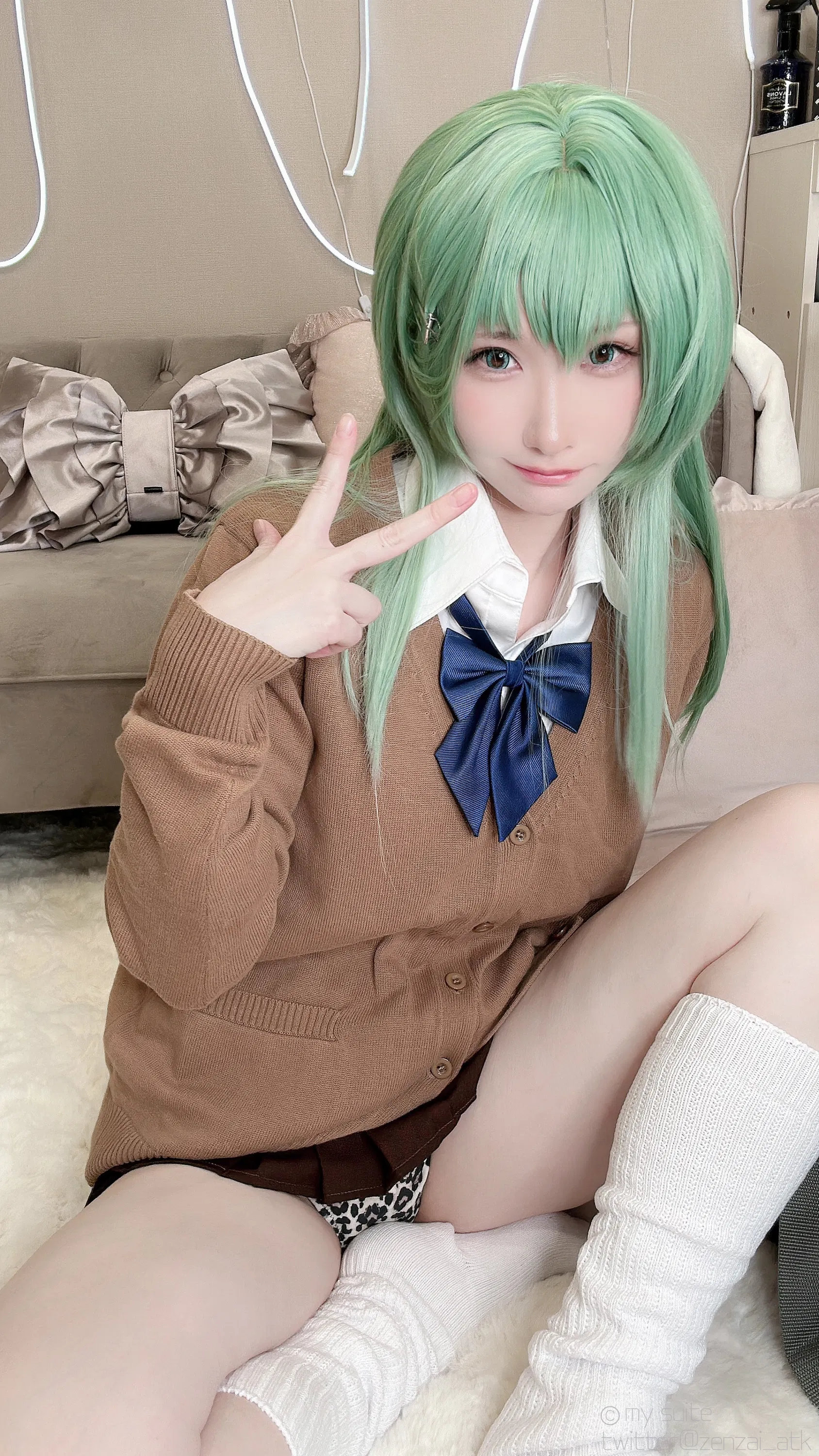 [Cosplay][my suite] Atsuki あつき - Gal Suzuya Selfie ギャル鈴谷自撮り