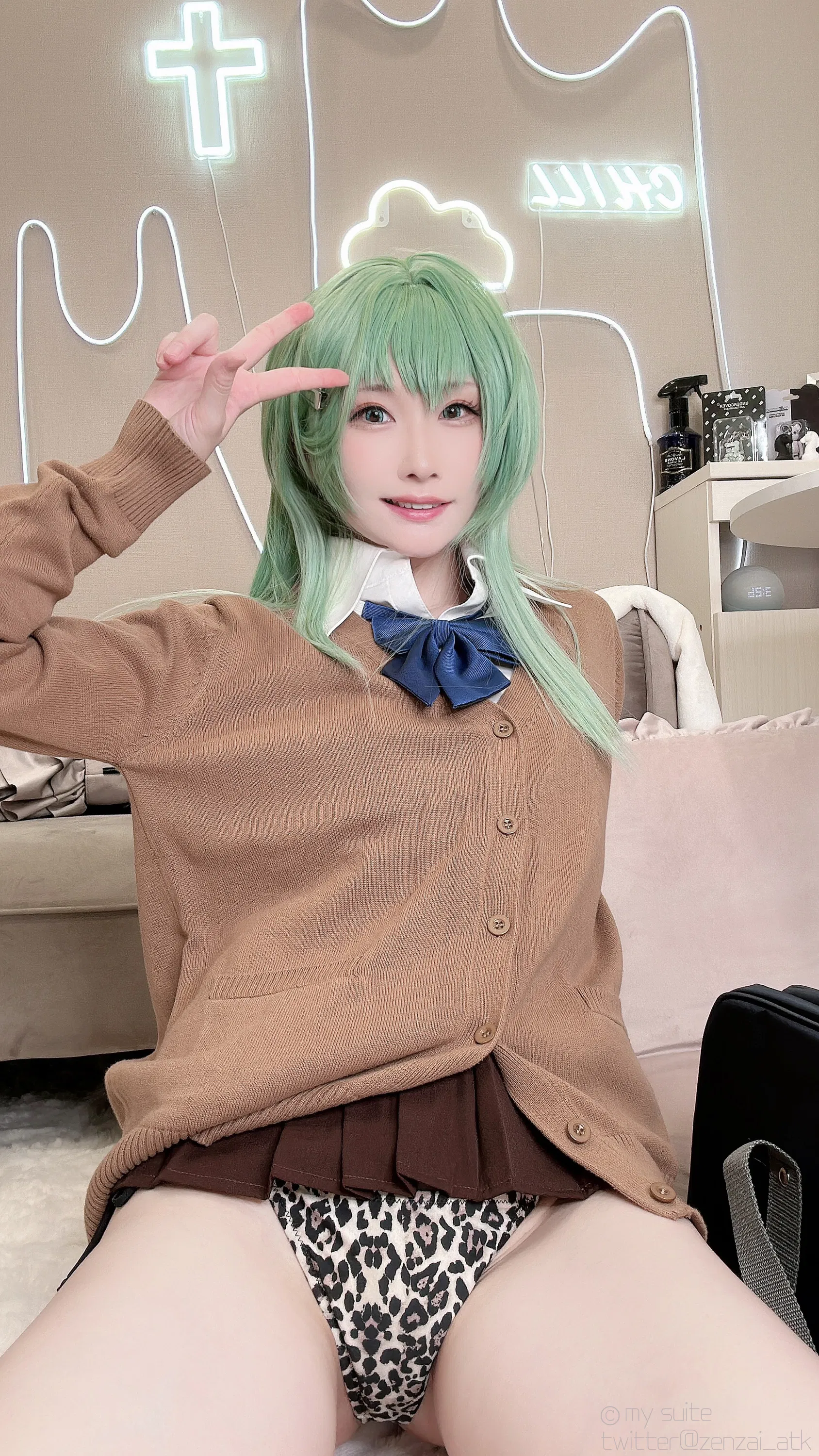 [Cosplay][my suite] Atsuki あつき - Gal Suzuya Selfie ギャル鈴谷自撮り