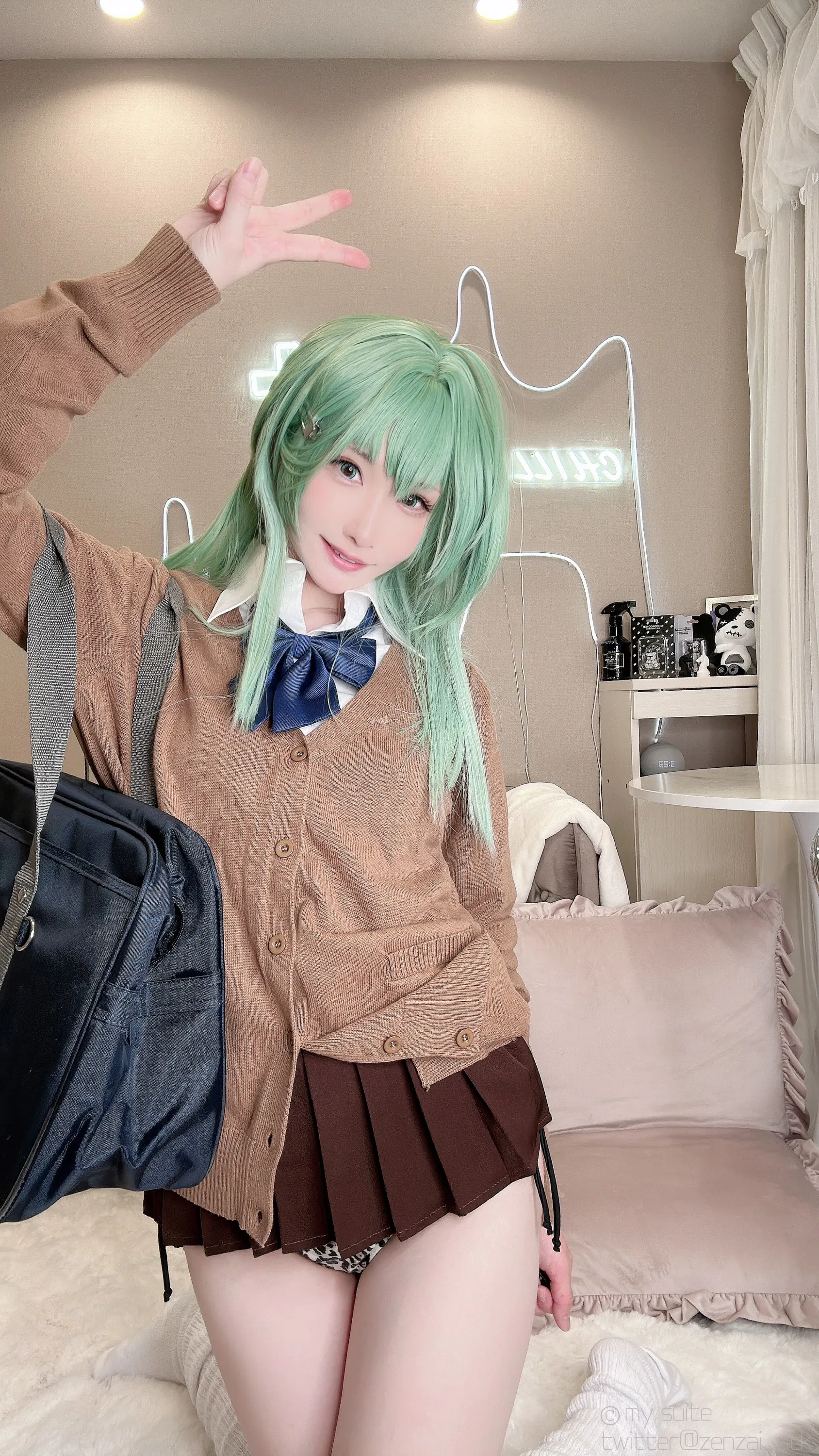 [Cosplay][my suite] Atsuki あつき - Gal Suzuya Selfie ギャル鈴谷自撮り