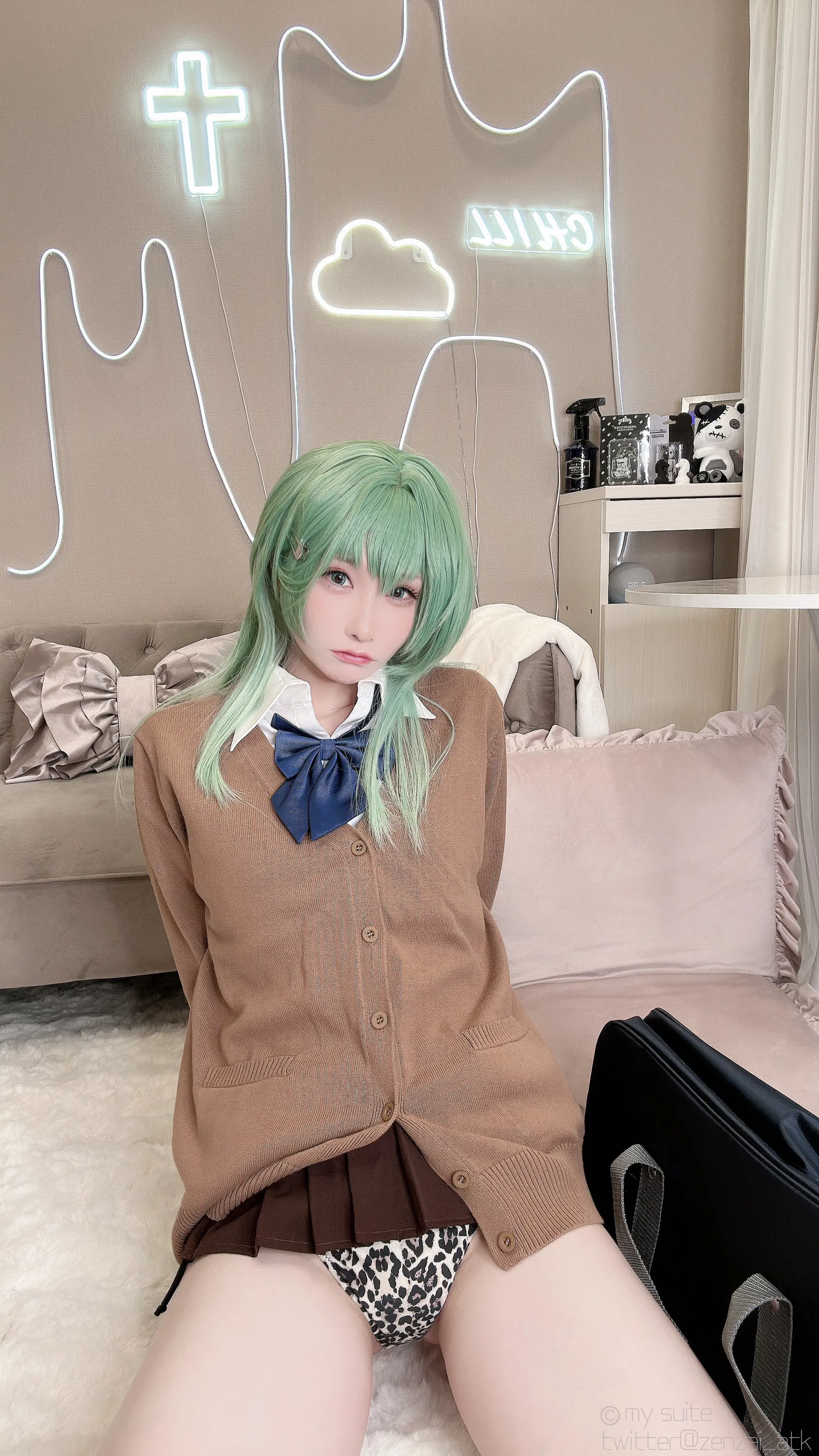 [Cosplay][my suite] Atsuki あつき - Gal Suzuya Selfie ギャル鈴谷自撮り