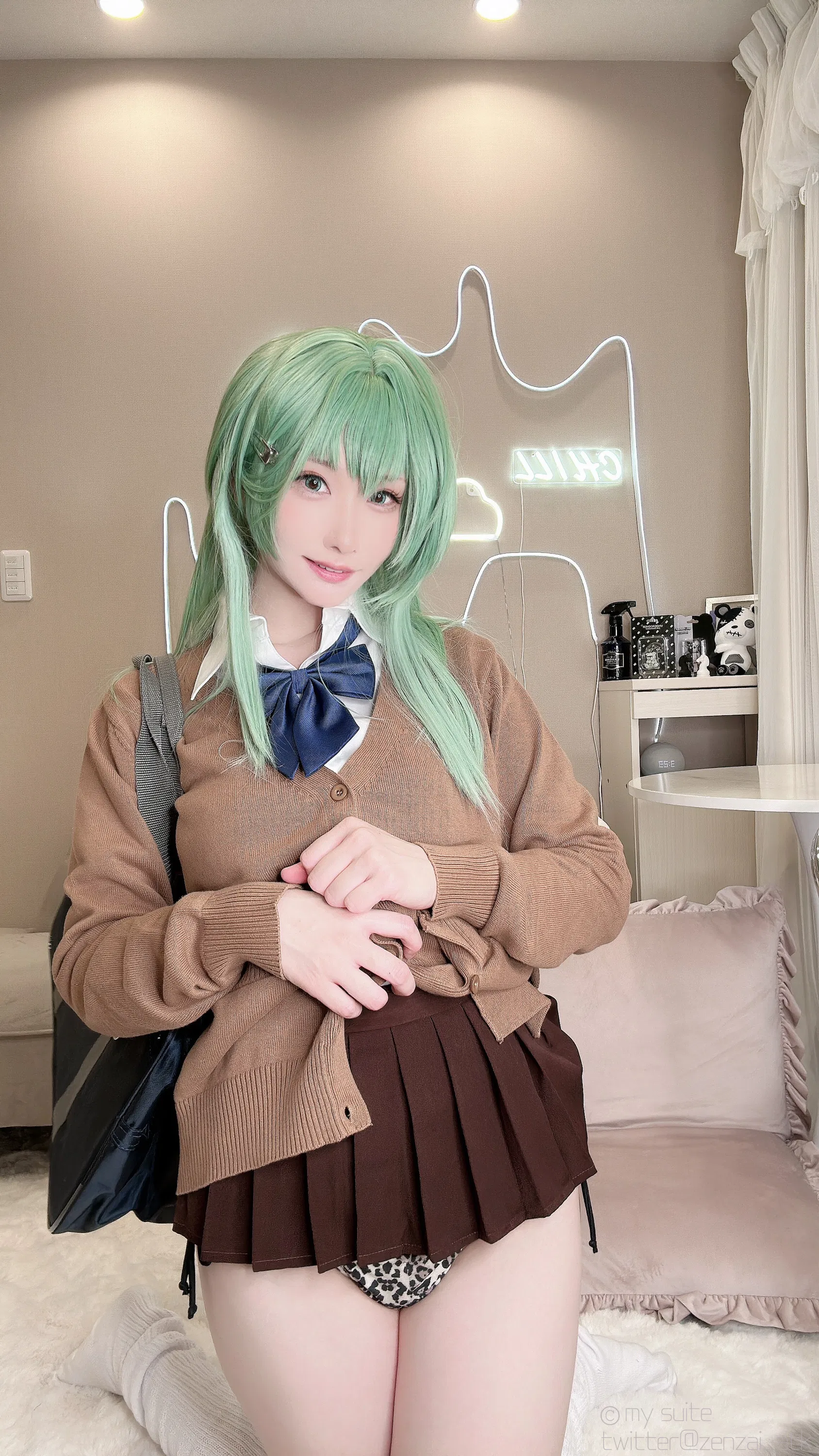 [Cosplay][my suite] Atsuki あつき - Gal Suzuya Selfie ギャル鈴谷自撮り