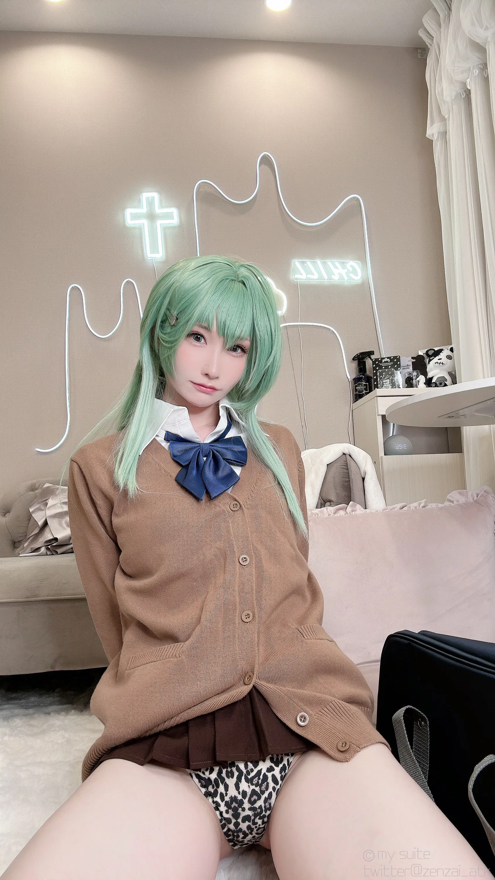 [Cosplay][my suite] Atsuki あつき - Gal Suzuya Selfie ギャル鈴谷自撮り